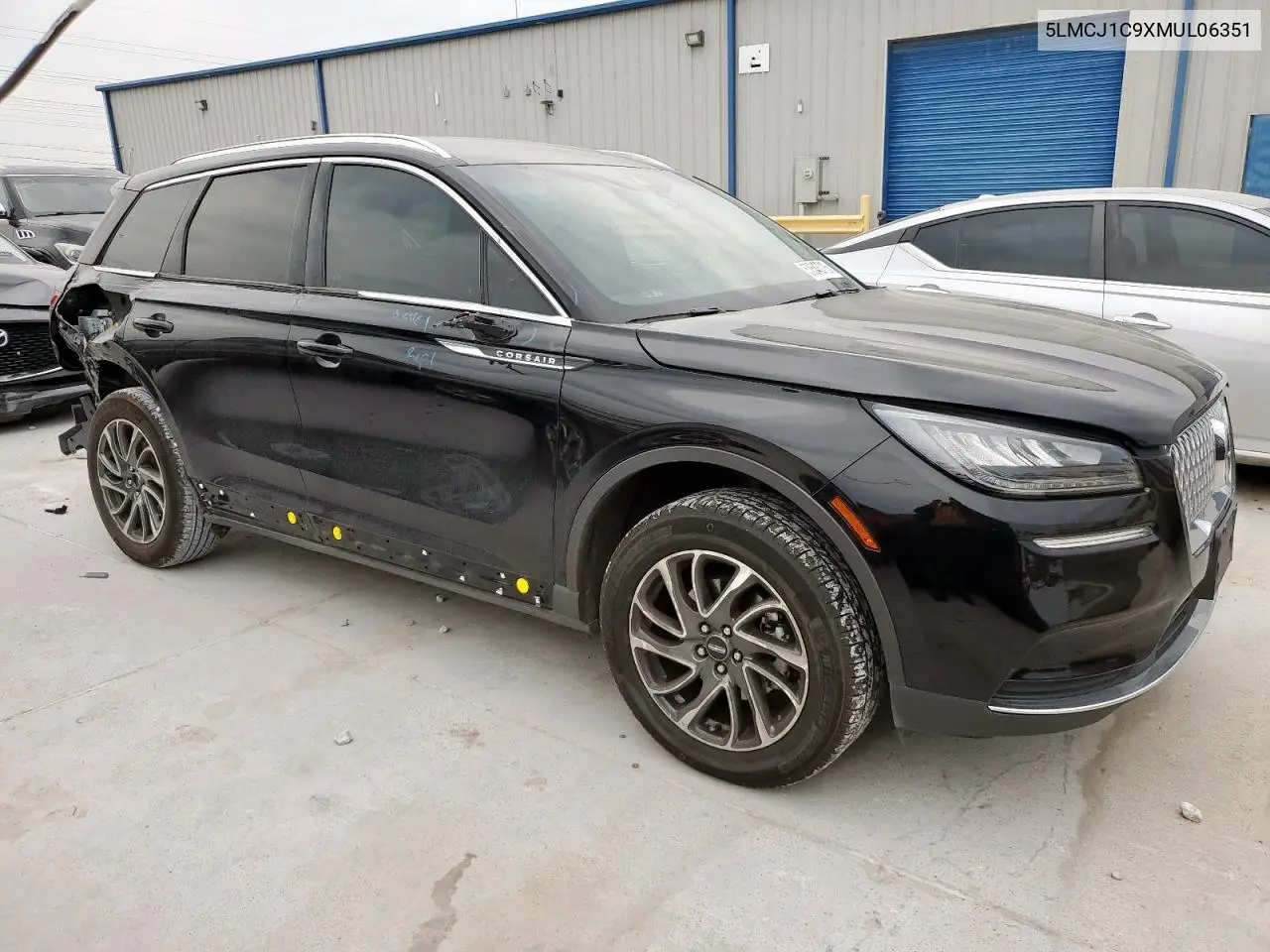 2021 Lincoln Corsair VIN: 5LMCJ1C9XMUL06351 Lot: 53543715