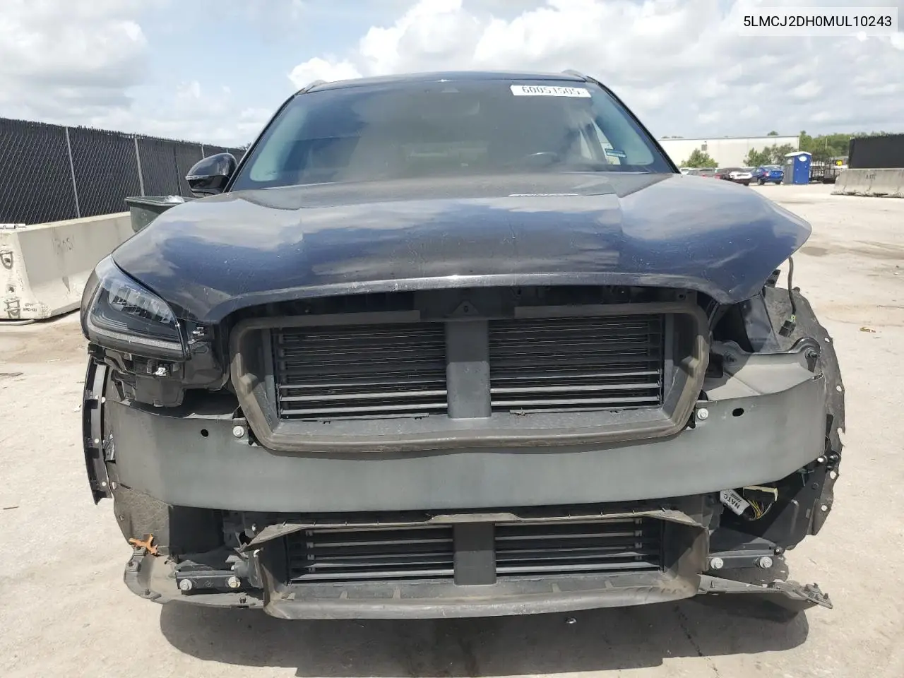 2021 Lincoln Corsair Reserve VIN: 5LMCJ2DH0MUL10243 Lot: 60051505