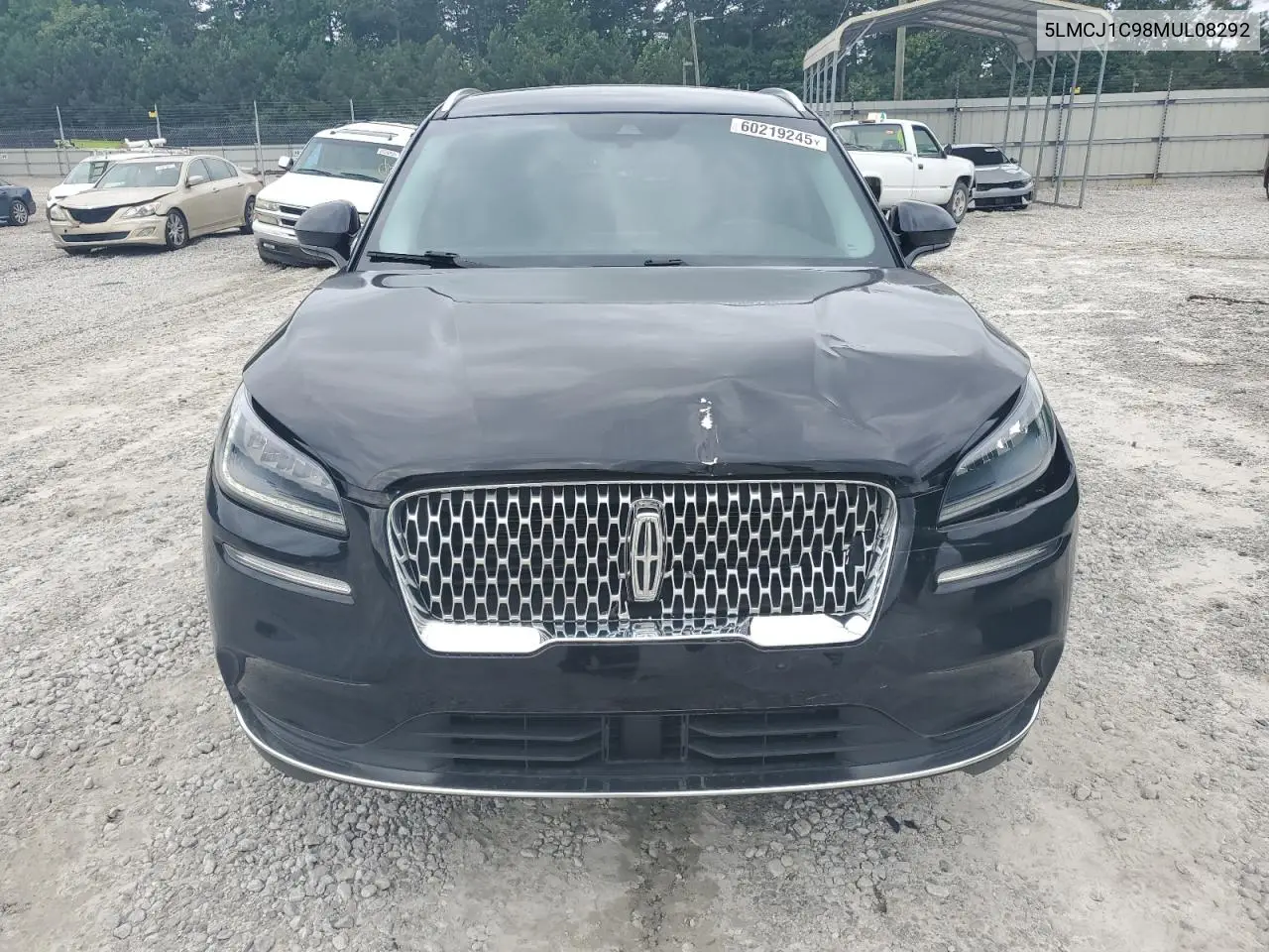 2021 Lincoln Corsair VIN: 5LMCJ1C98MUL08292 Lot: 60219245