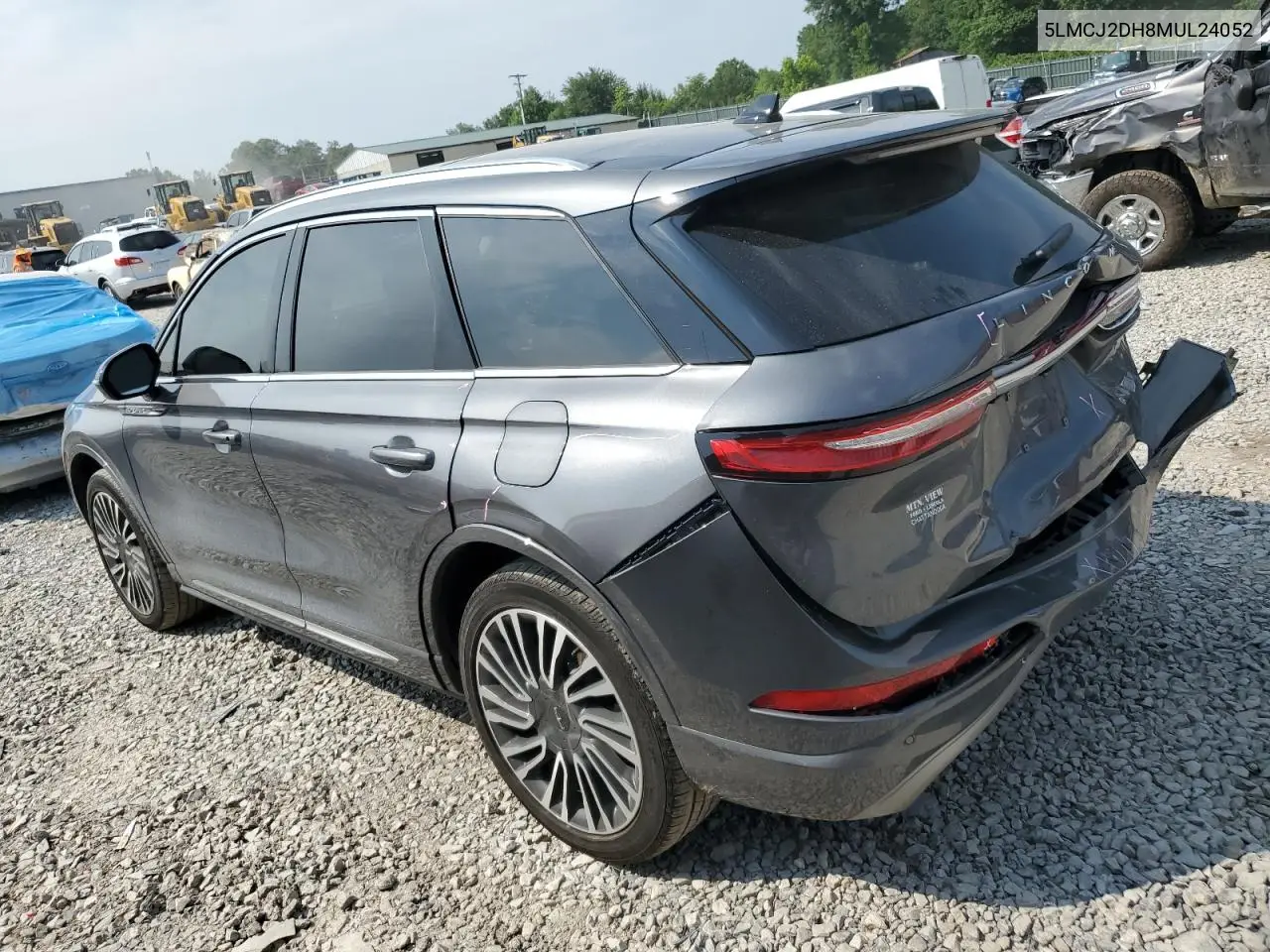 2021 Lincoln Corsair Reserve VIN: 5LMCJ2DH8MUL24052 Lot: 60555355
