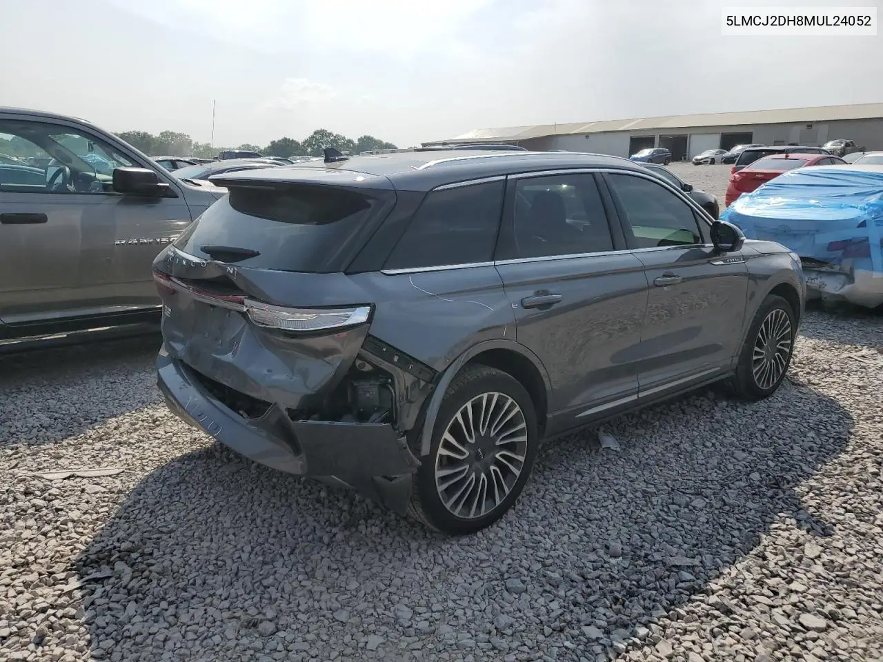 2021 Lincoln Corsair Reserve VIN: 5LMCJ2DH8MUL24052 Lot: 60555355