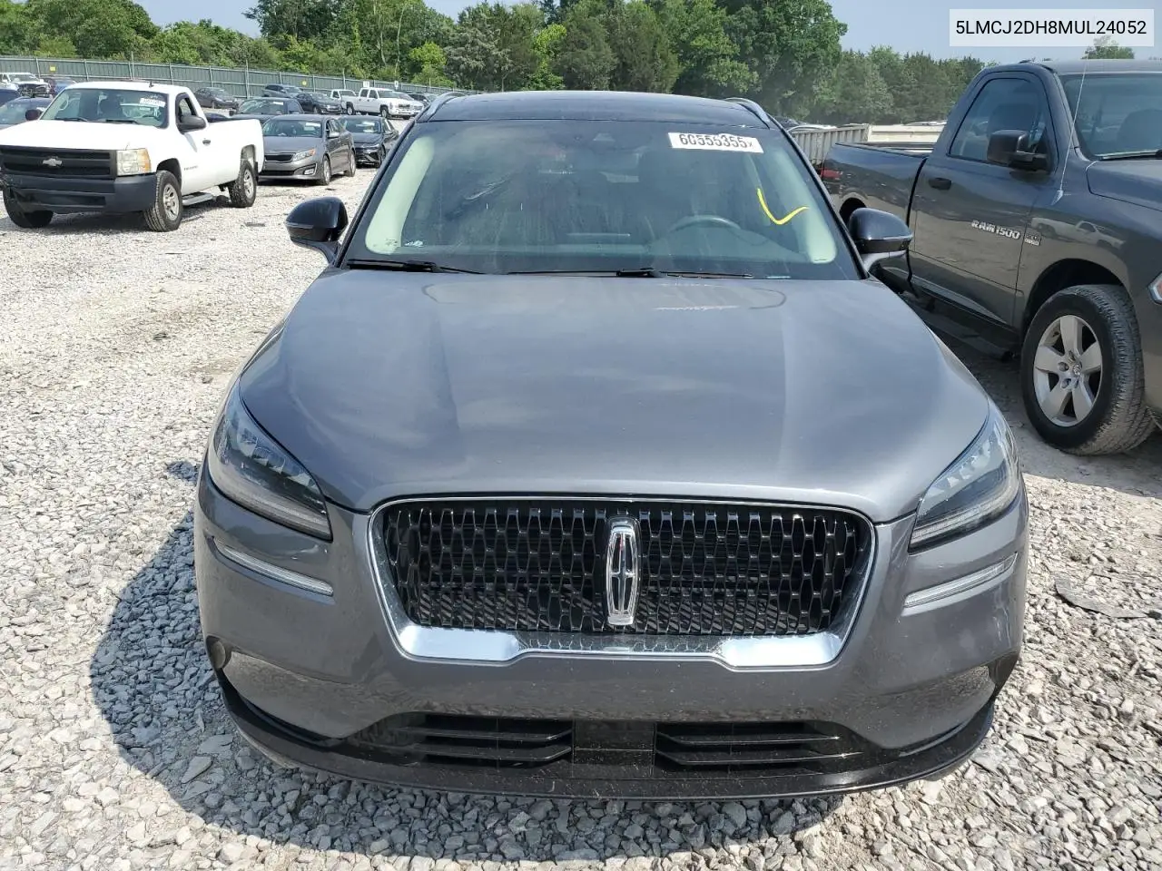 2021 Lincoln Corsair Reserve VIN: 5LMCJ2DH8MUL24052 Lot: 60555355