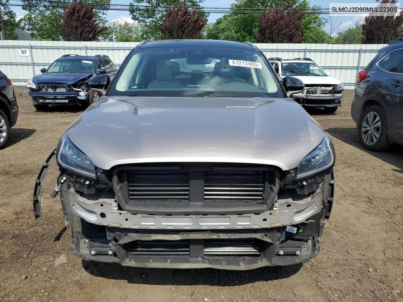 2021 Lincoln Corsair Reserve VIN: 5LMCJ2D90MUL22305 Lot: 61213405