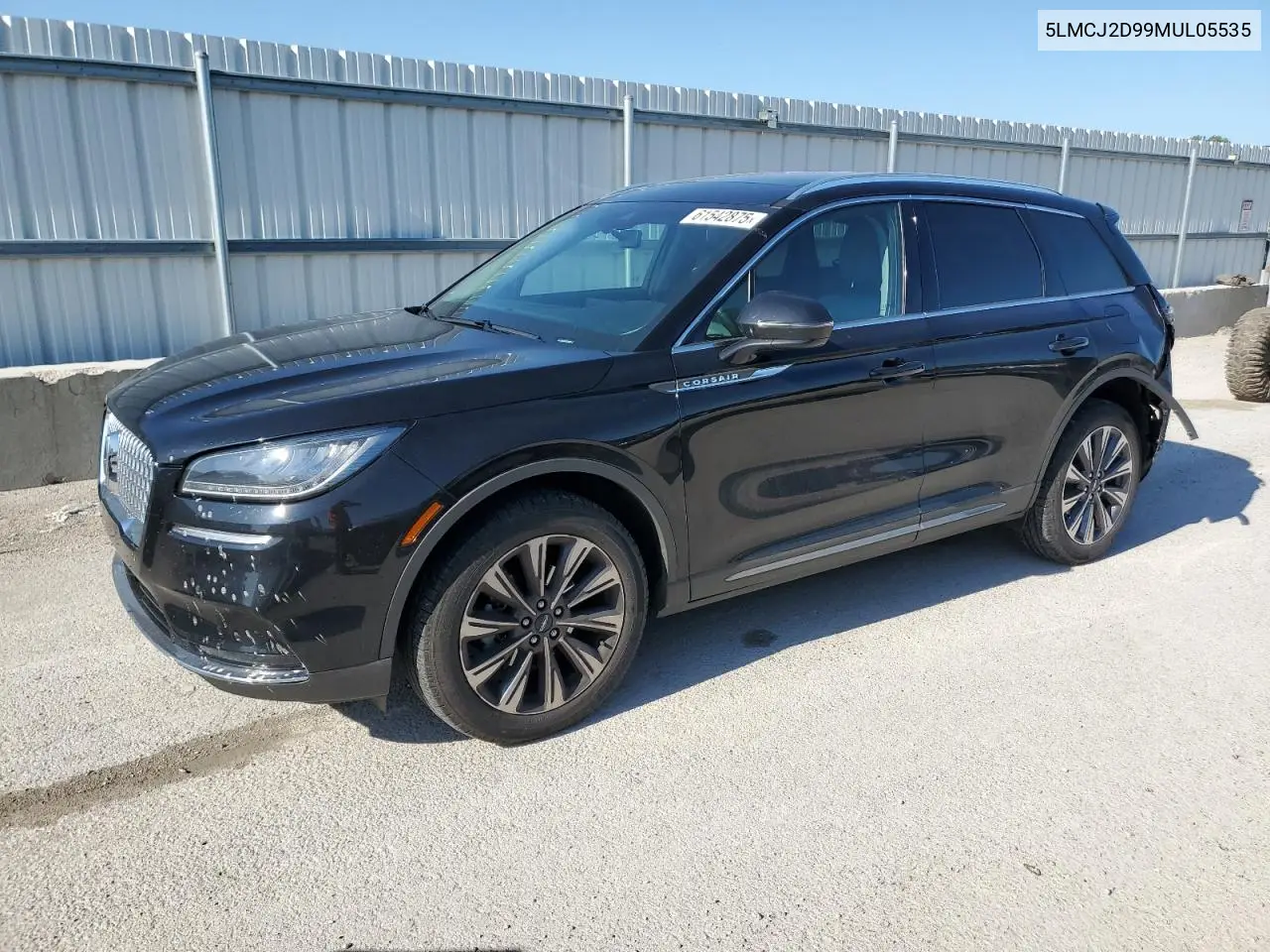 2021 Lincoln Corsair Reserve VIN: 5LMCJ2D99MUL05535 Lot: 61542875