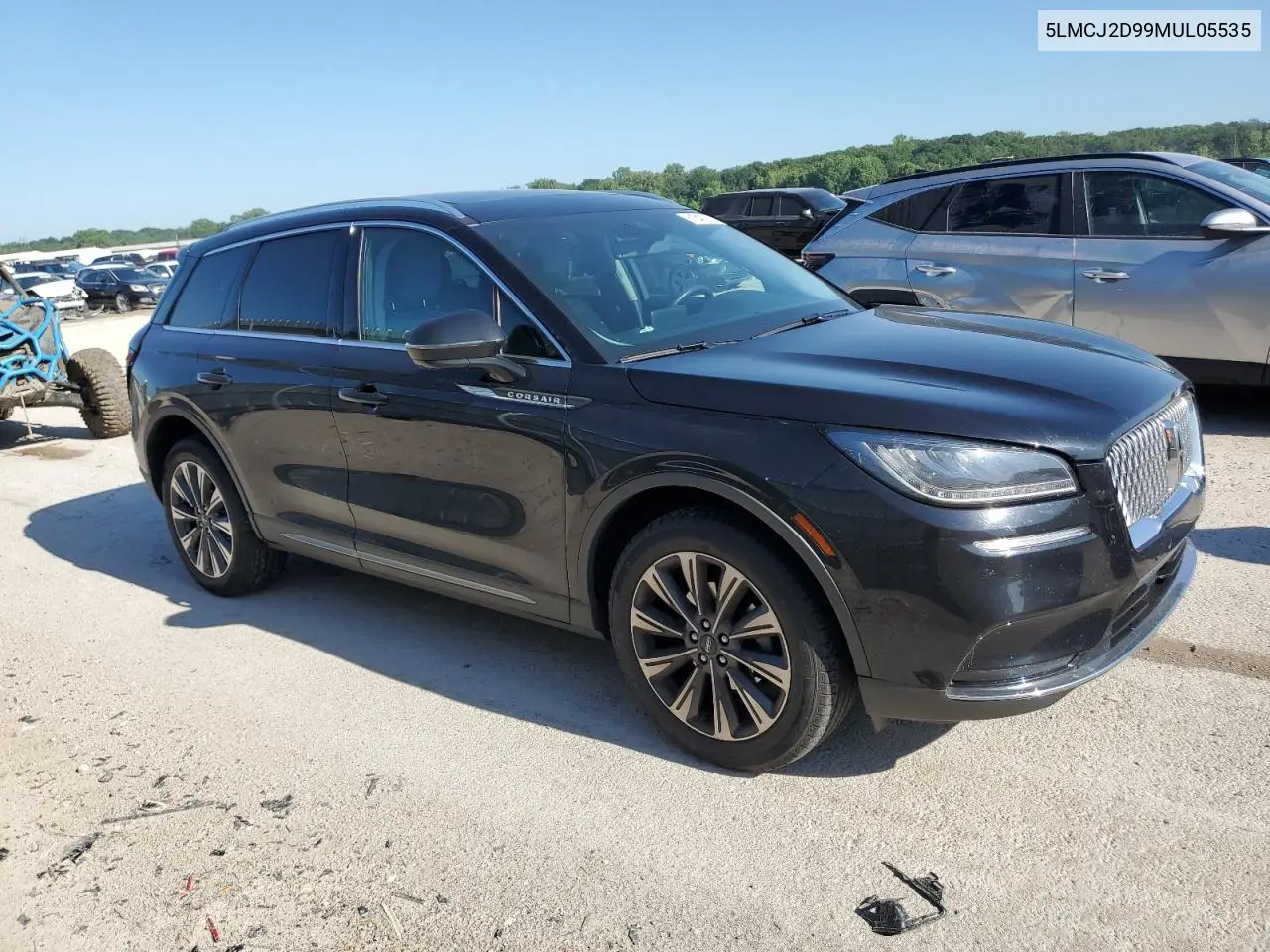 2021 Lincoln Corsair Reserve VIN: 5LMCJ2D99MUL05535 Lot: 61542875
