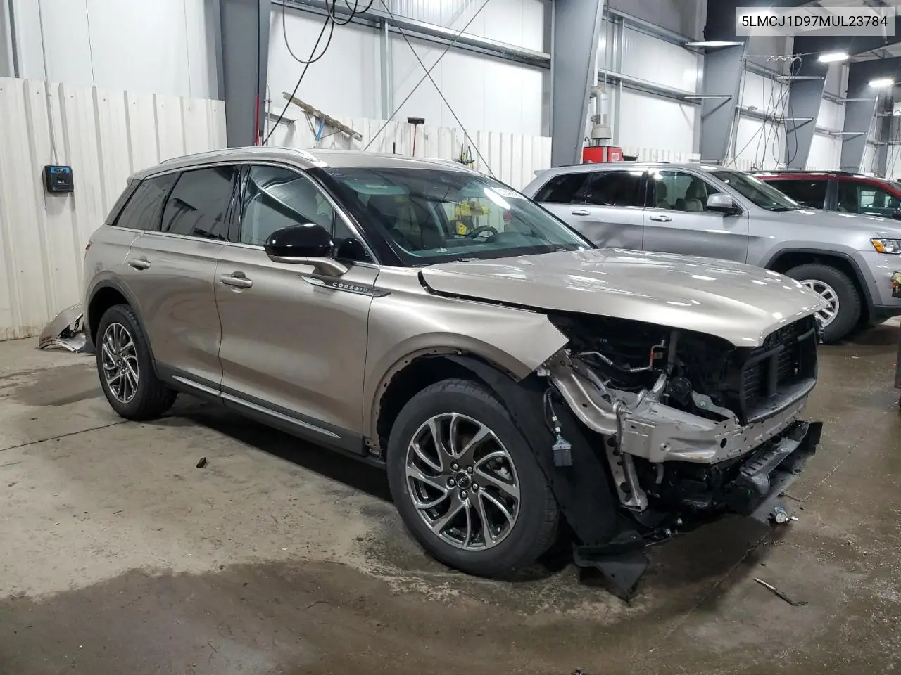 2021 Lincoln Corsair VIN: 5LMCJ1D97MUL23784 Lot: 61649895