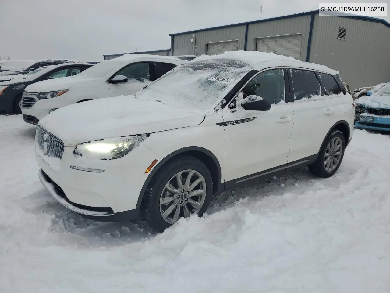 2021 Lincoln Corsair VIN: 5LMCJ1D96MUL16258 Lot: 87823625
