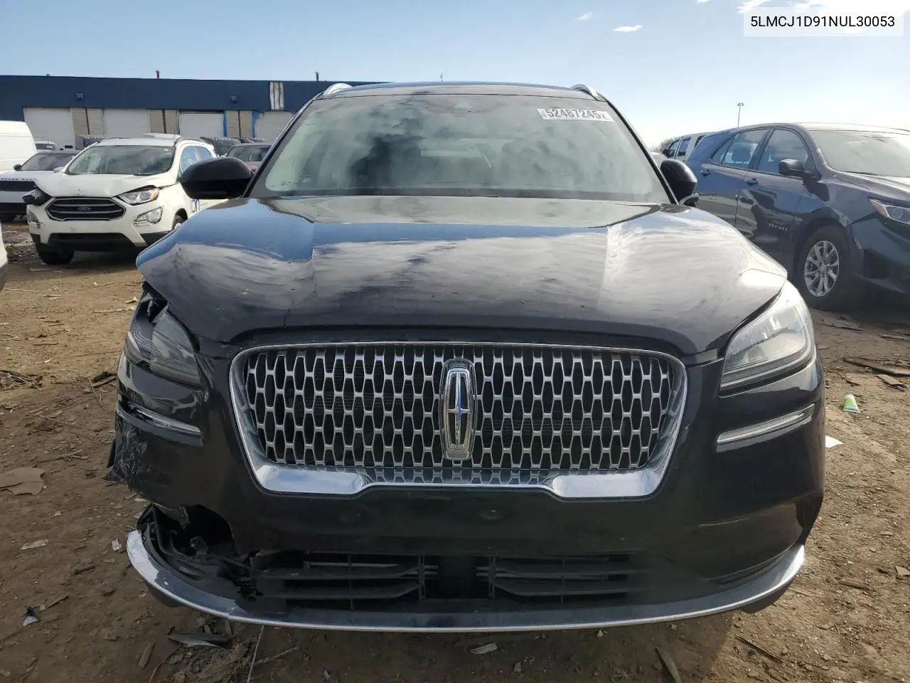 2022 Lincoln Corsair VIN: 5LMCJ1D91NUL30053 Lot: 52487245