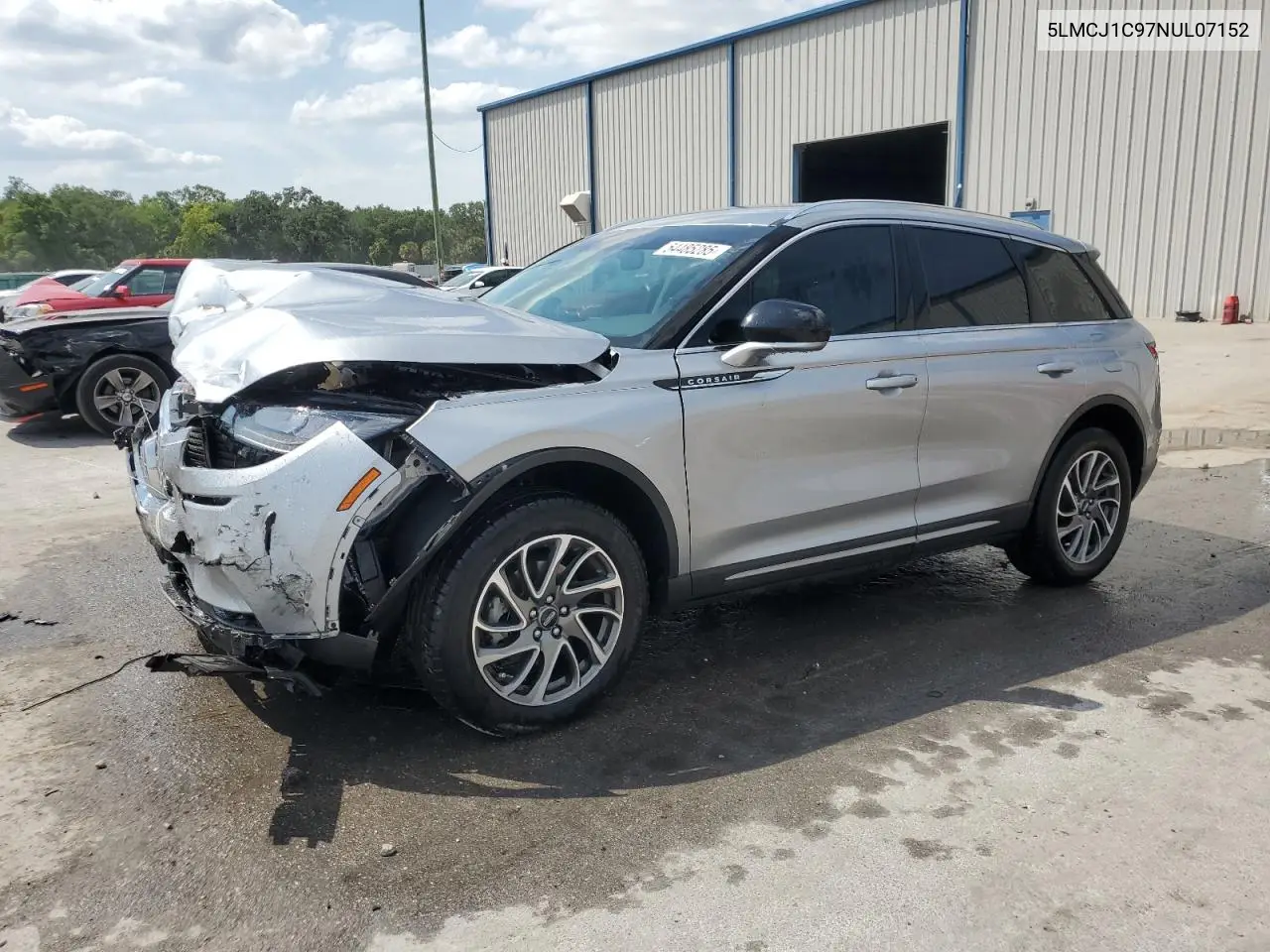 2022 Lincoln Corsair VIN: 5LMCJ1C97NUL07152 Lot: 54485285