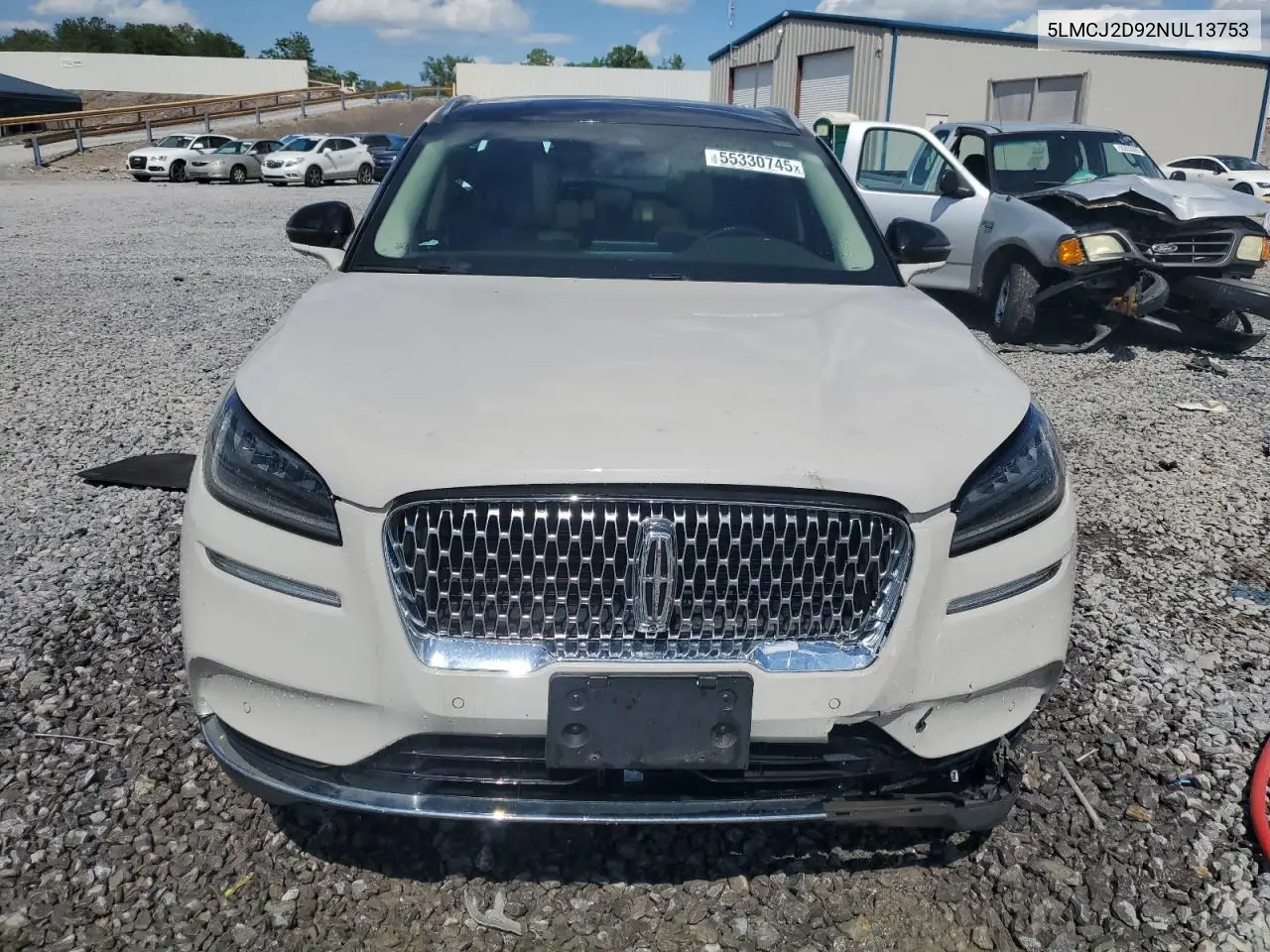 2022 Lincoln Corsair Reserve VIN: 5LMCJ2D92NUL13753 Lot: 55330745