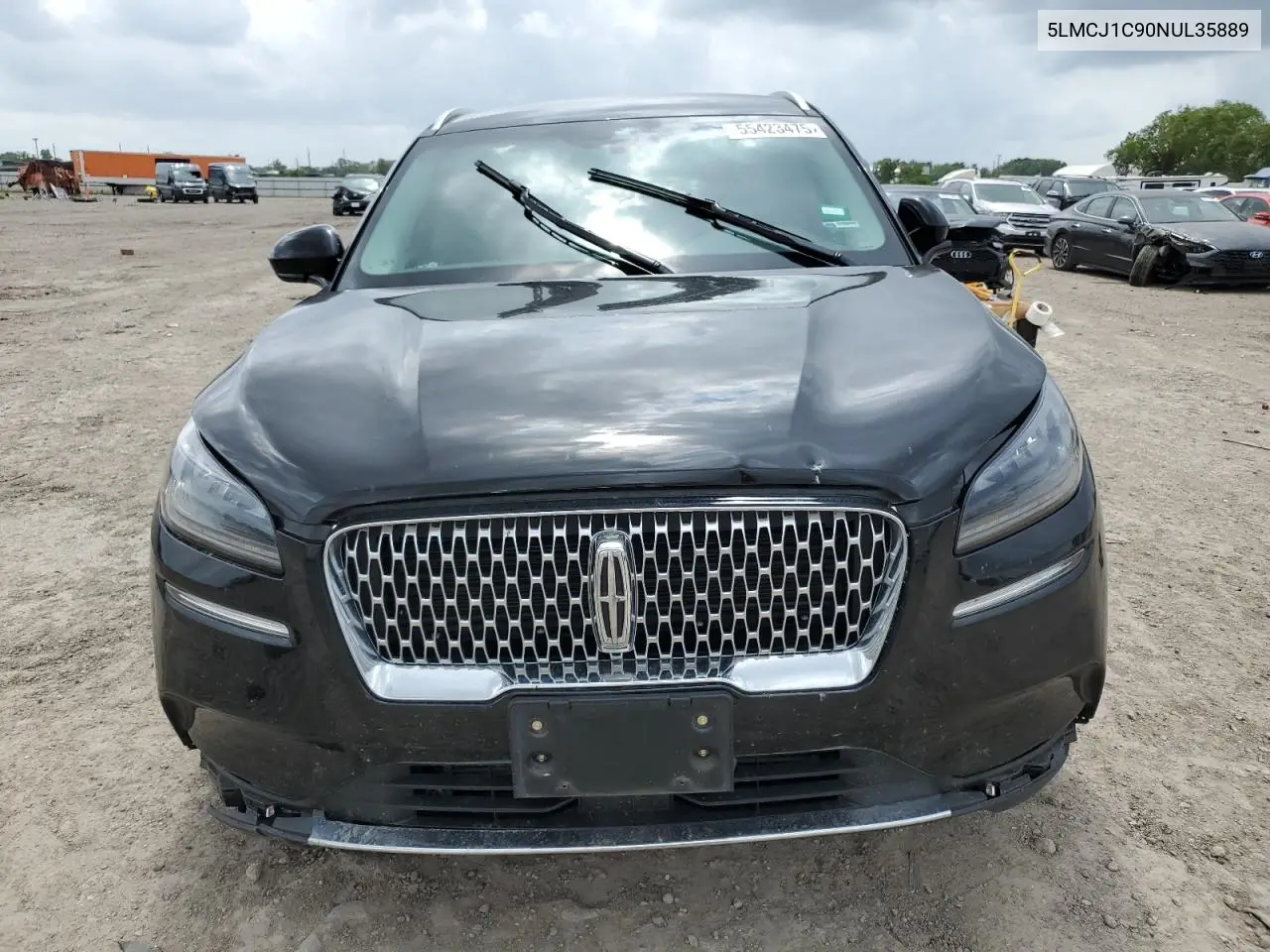 2022 Lincoln Corsair VIN: 5LMCJ1C90NUL35889 Lot: 55423475