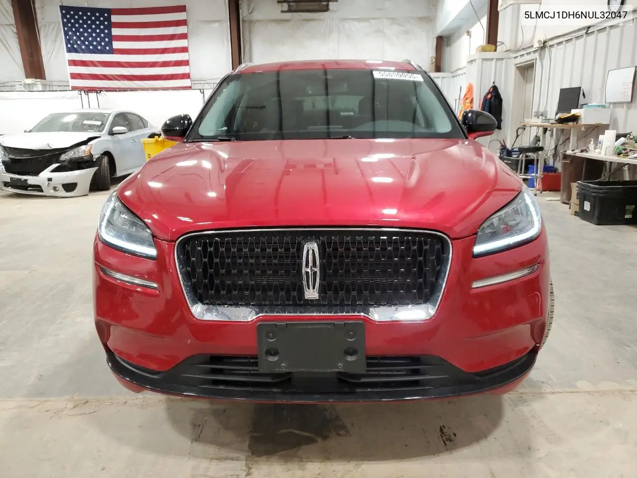 2022 Lincoln Corsair VIN: 5LMCJ1DH6NUL32047 Lot: 55800055