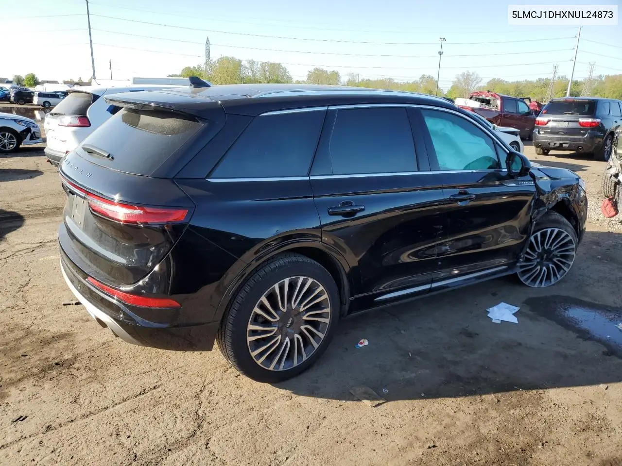 2022 Lincoln Corsair VIN: 5LMCJ1DHXNUL24873 Lot: 55948855