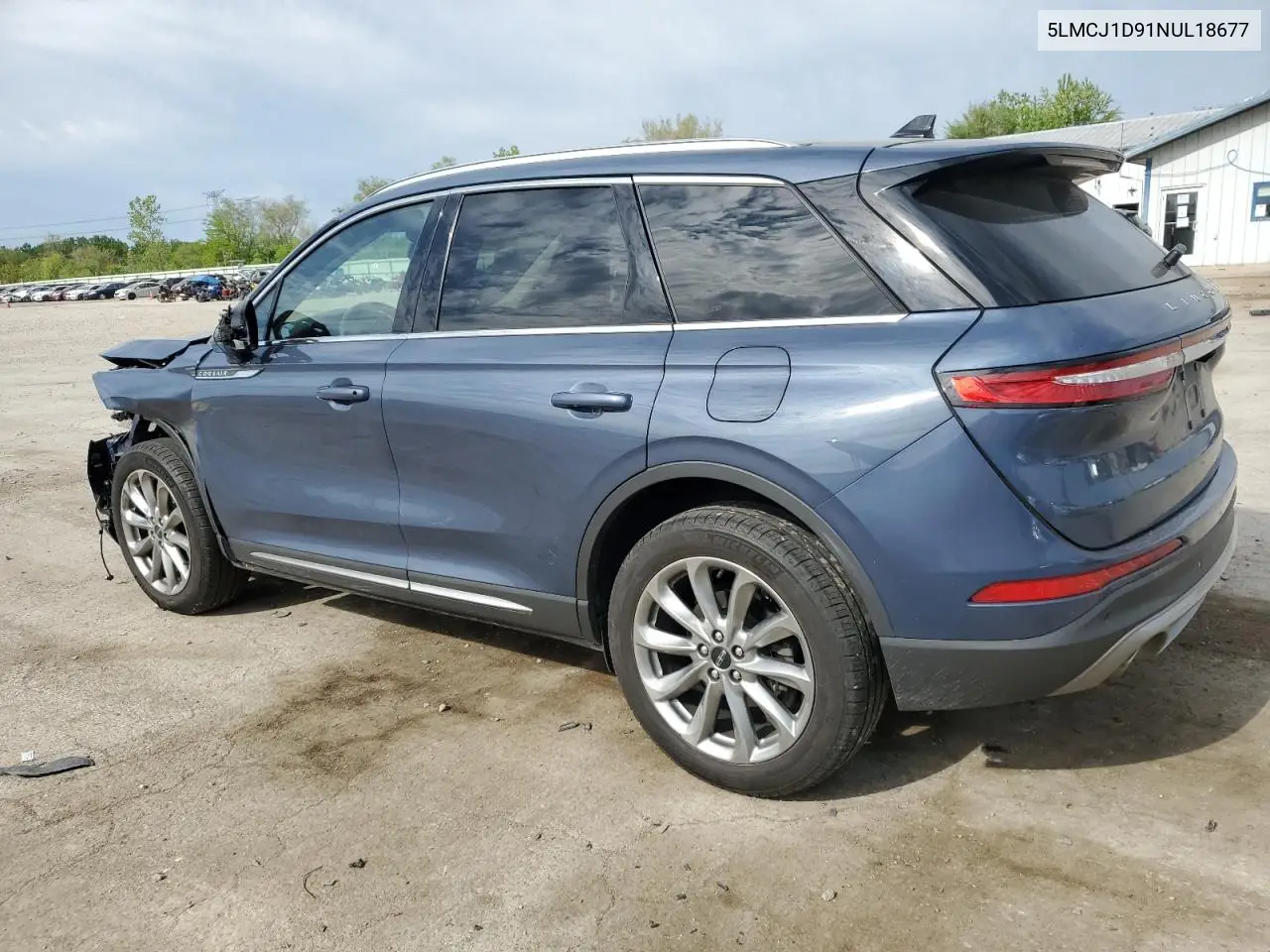 2022 Lincoln Corsair VIN: 5LMCJ1D91NUL18677 Lot: 56117855