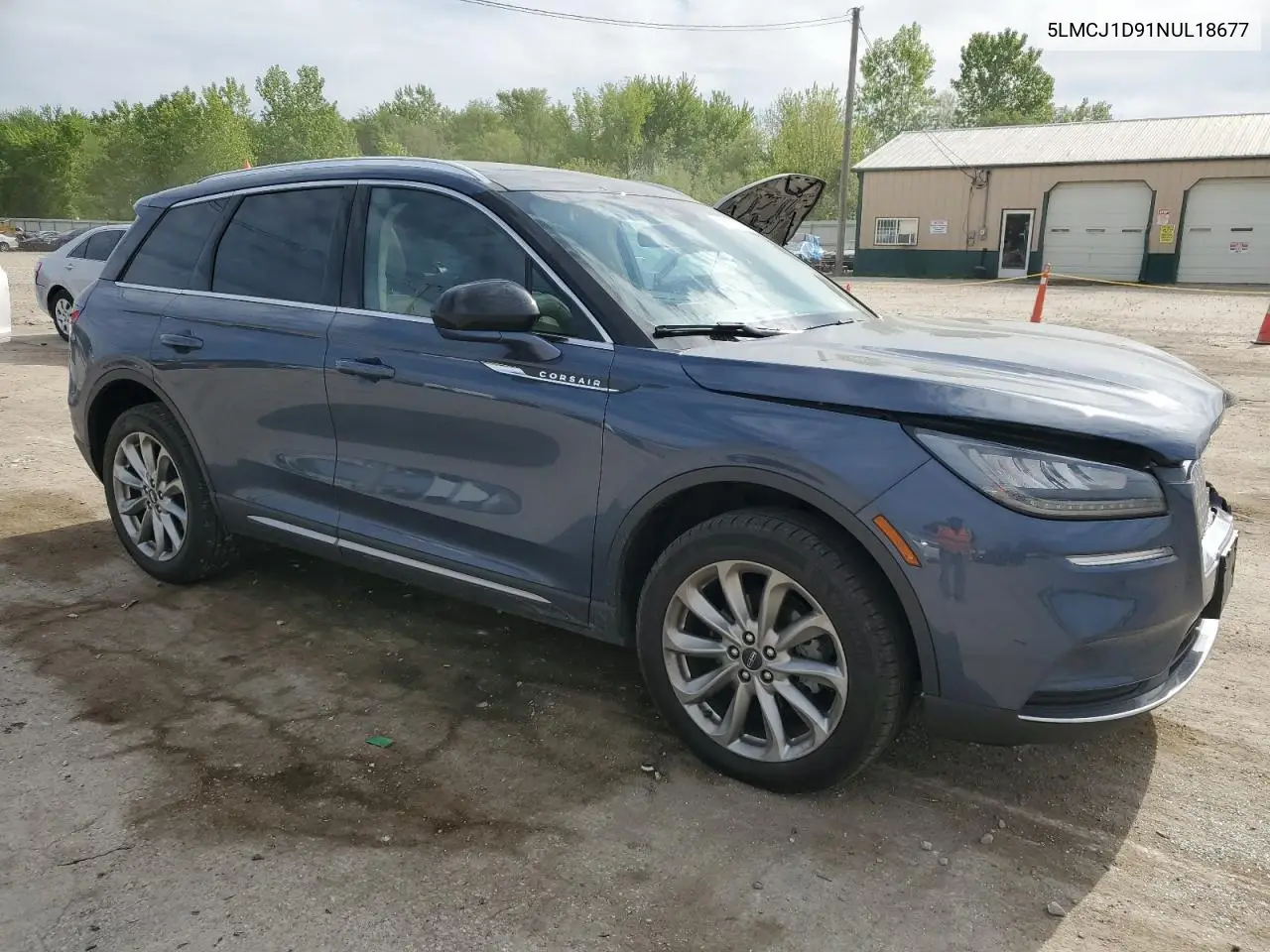 2022 Lincoln Corsair VIN: 5LMCJ1D91NUL18677 Lot: 56117855