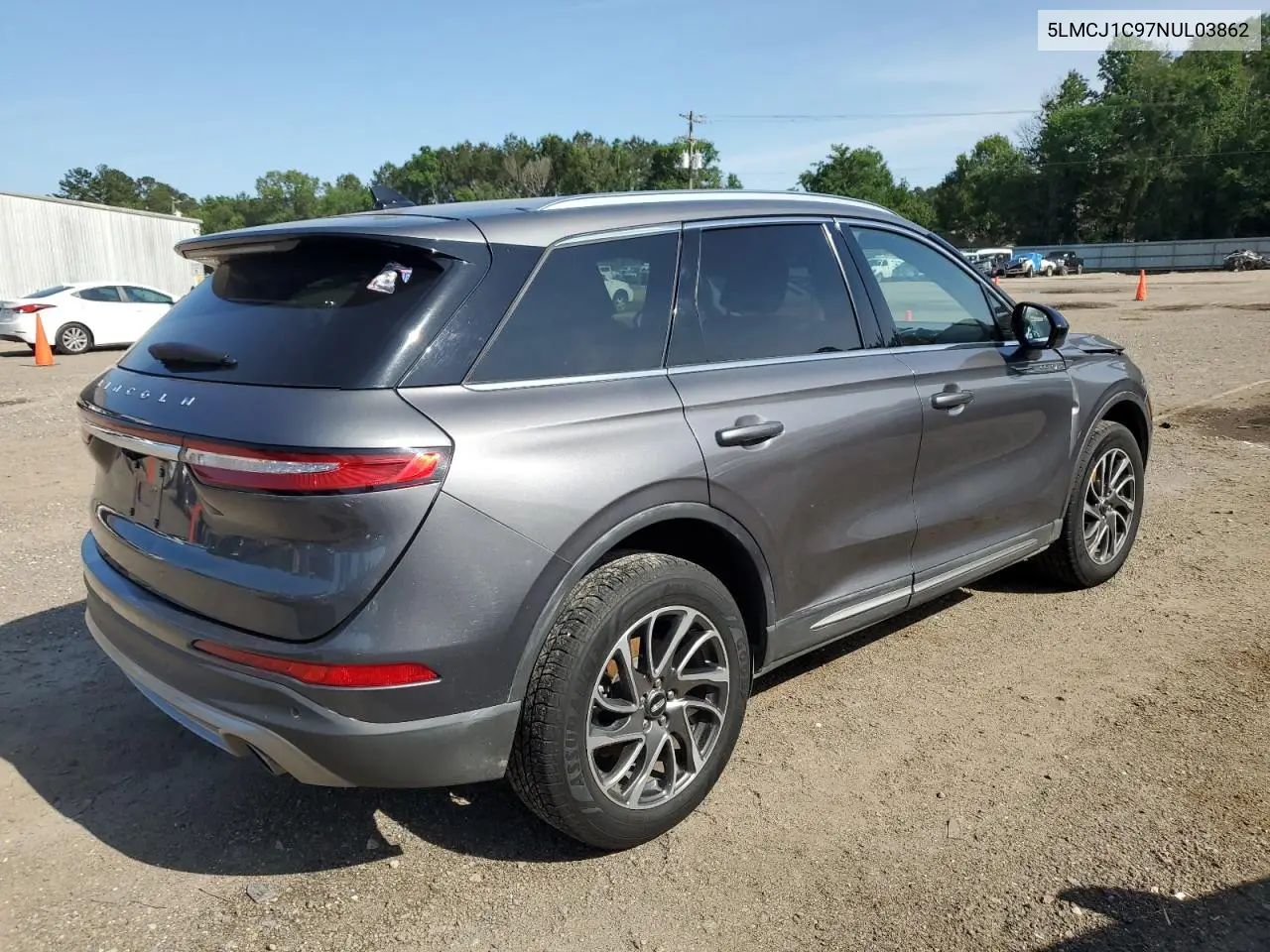 2022 Lincoln Corsair VIN: 5LMCJ1C97NUL03862 Lot: 56673155