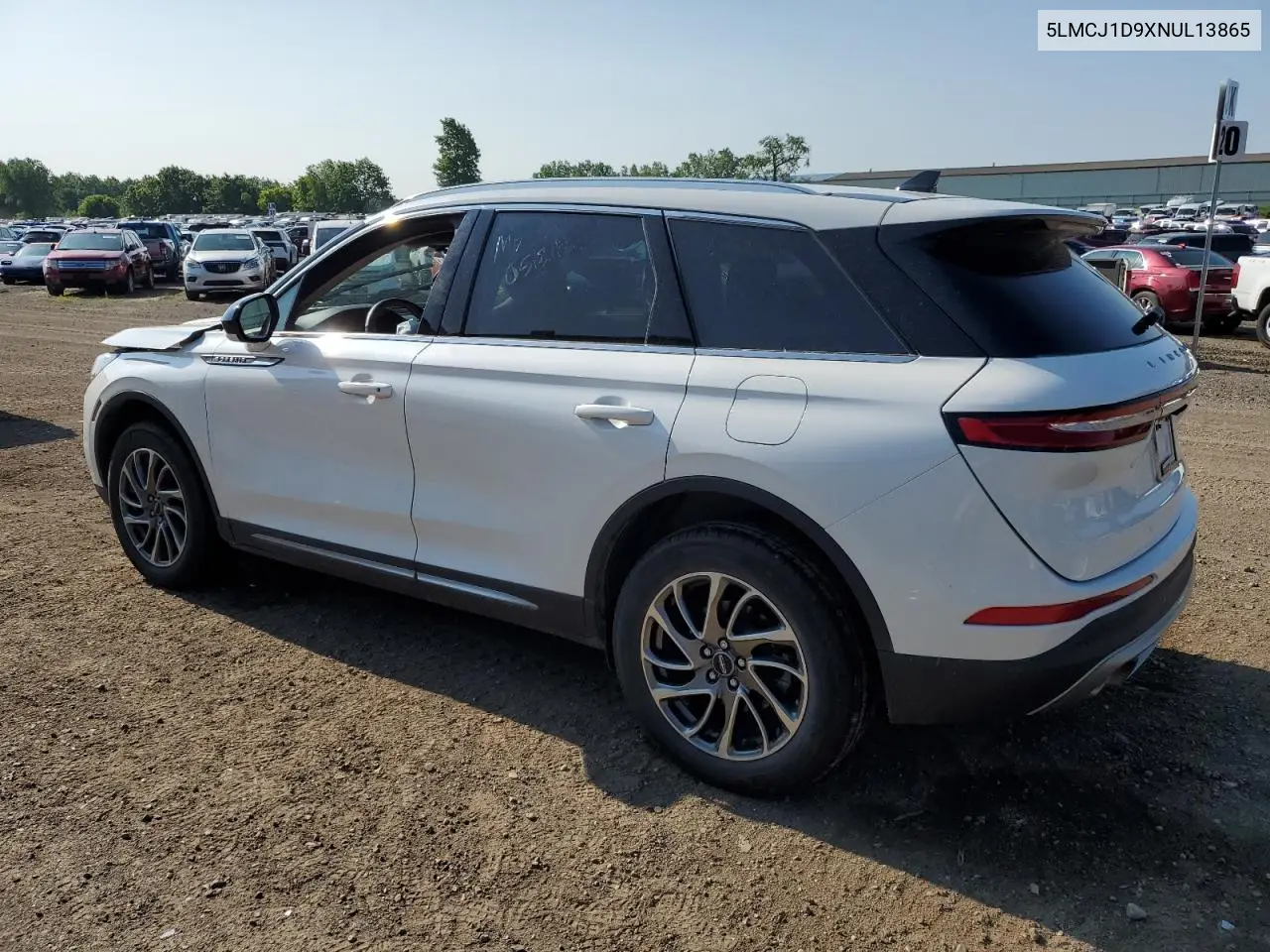2022 Lincoln Corsair VIN: 5LMCJ1D9XNUL13865 Lot: 59751615