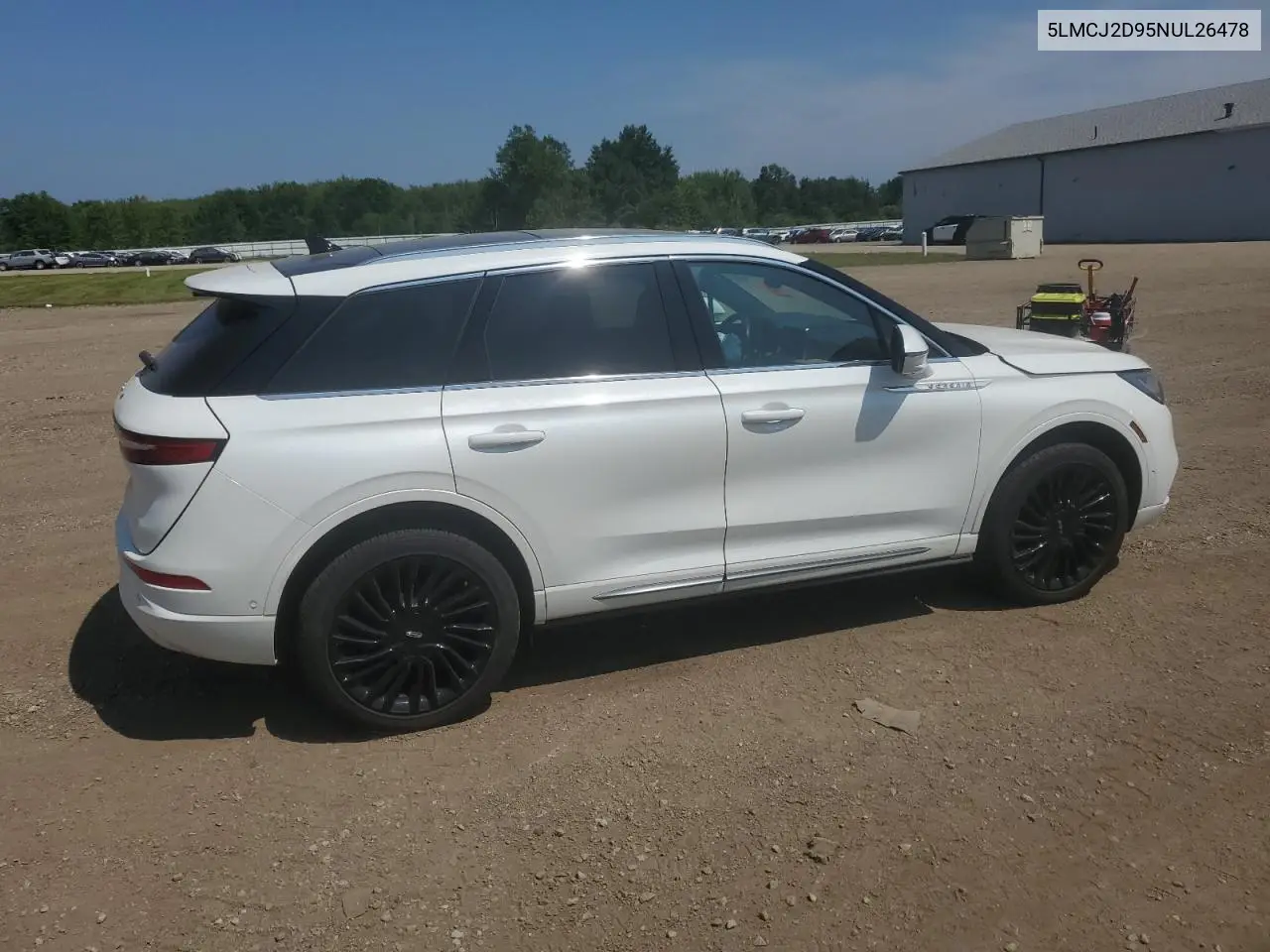 2022 Lincoln Corsair Reserve VIN: 5LMCJ2D95NUL26478 Lot: 65136045