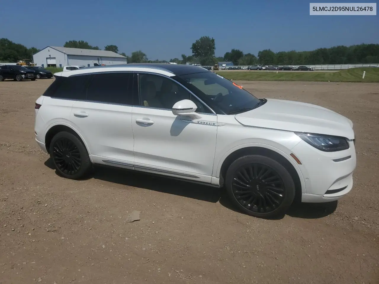 2022 Lincoln Corsair Reserve VIN: 5LMCJ2D95NUL26478 Lot: 65136045