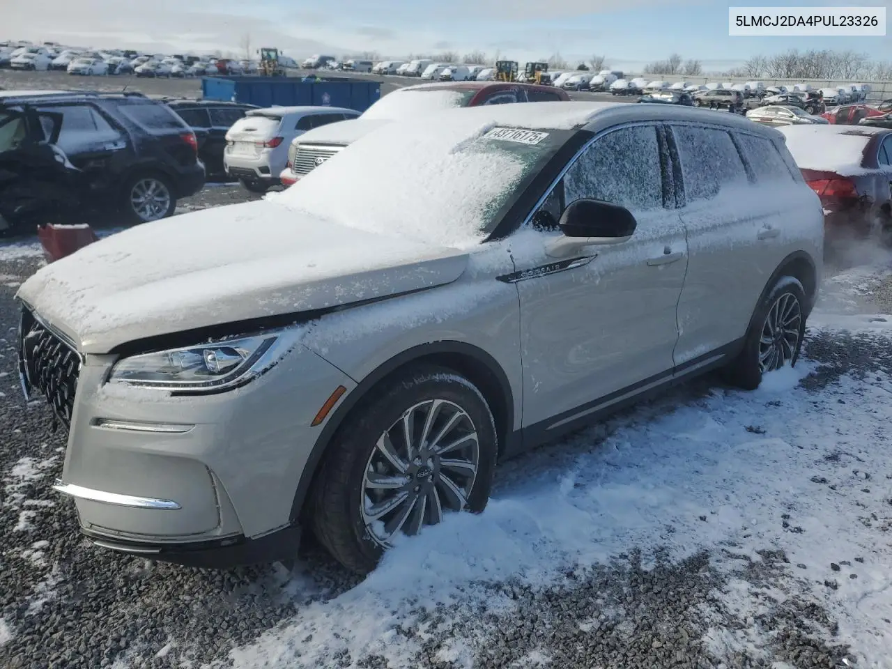 2023 Lincoln Corsair Reserve VIN: 5LMCJ2DA4PUL23326 Lot: 43716175