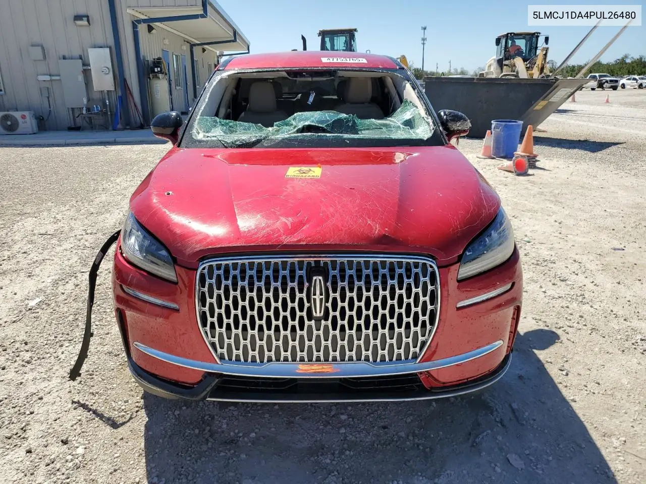 2023 Lincoln Corsair VIN: 5LMCJ1DA4PUL26480 Lot: 47753765