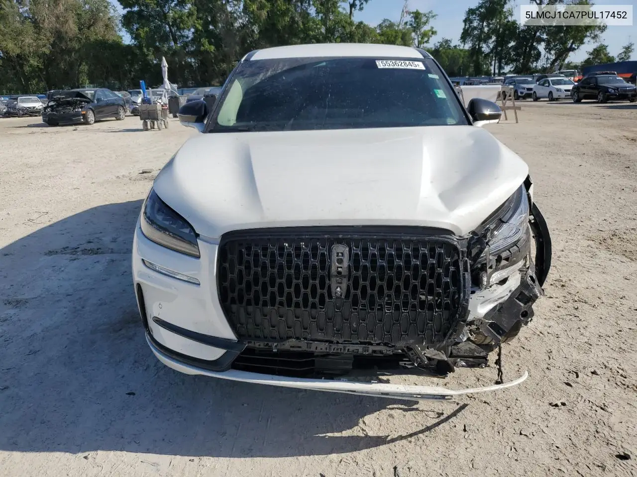 2023 Lincoln Corsair VIN: 5LMCJ1CA7PUL17452 Lot: 55362845