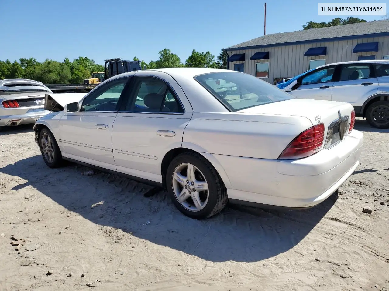 2001 Lincoln Ls VIN: 1LNHM87A31Y634664 Lot: 53137475