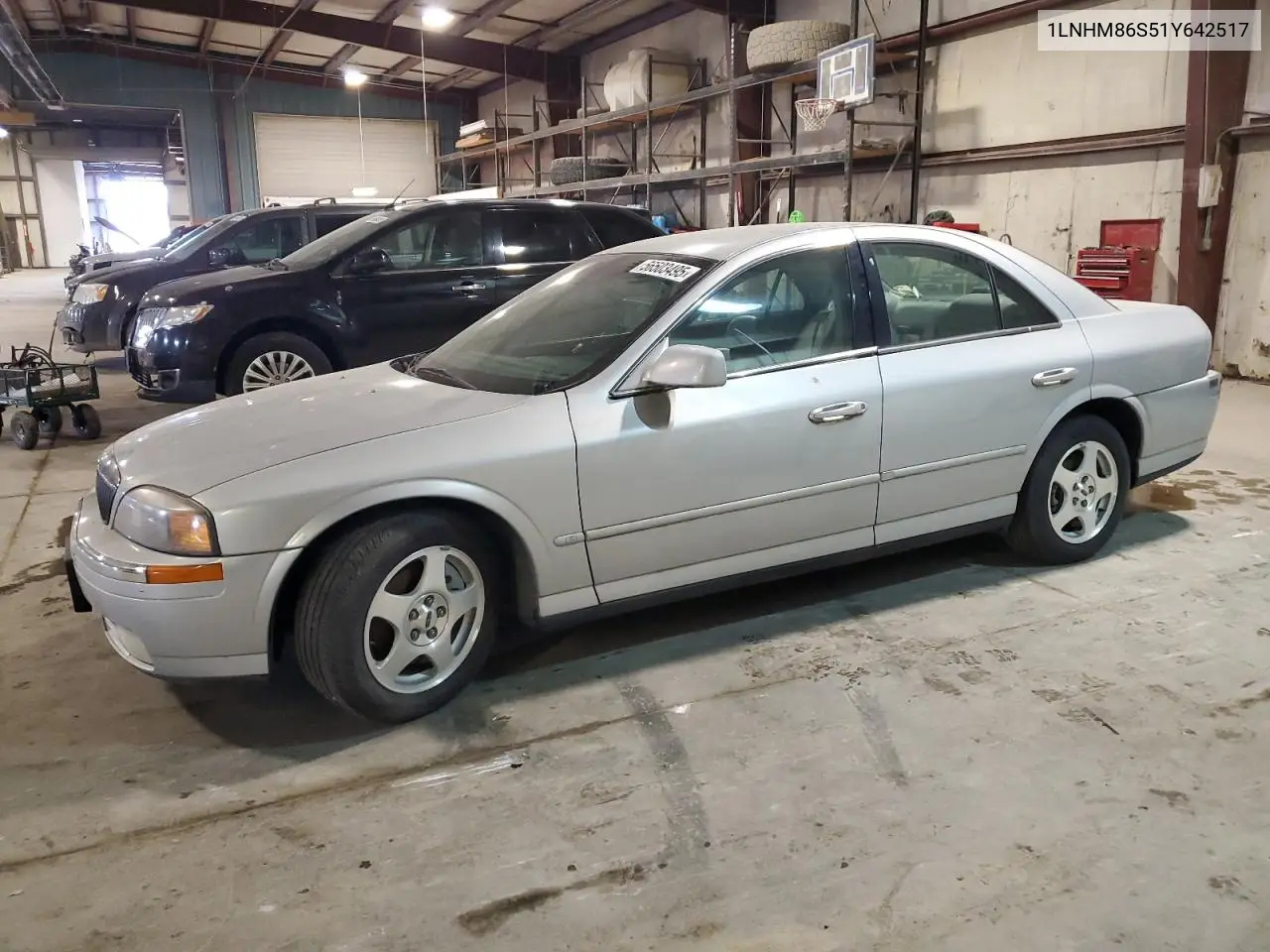 2001 Lincoln Ls VIN: 1LNHM86S51Y642517 Lot: 56503495