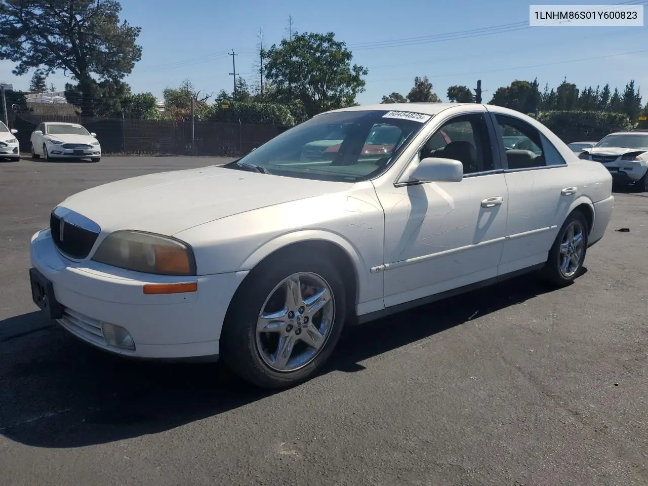 2001 Lincoln Ls VIN: 1LNHM86S01Y600823 Lot: 60454825