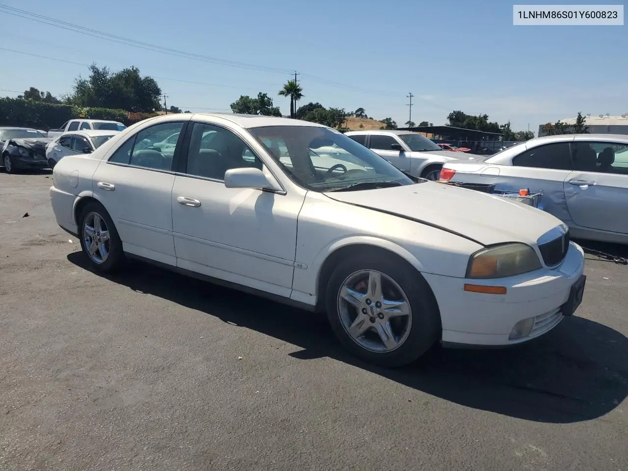 2001 Lincoln Ls VIN: 1LNHM86S01Y600823 Lot: 60454825