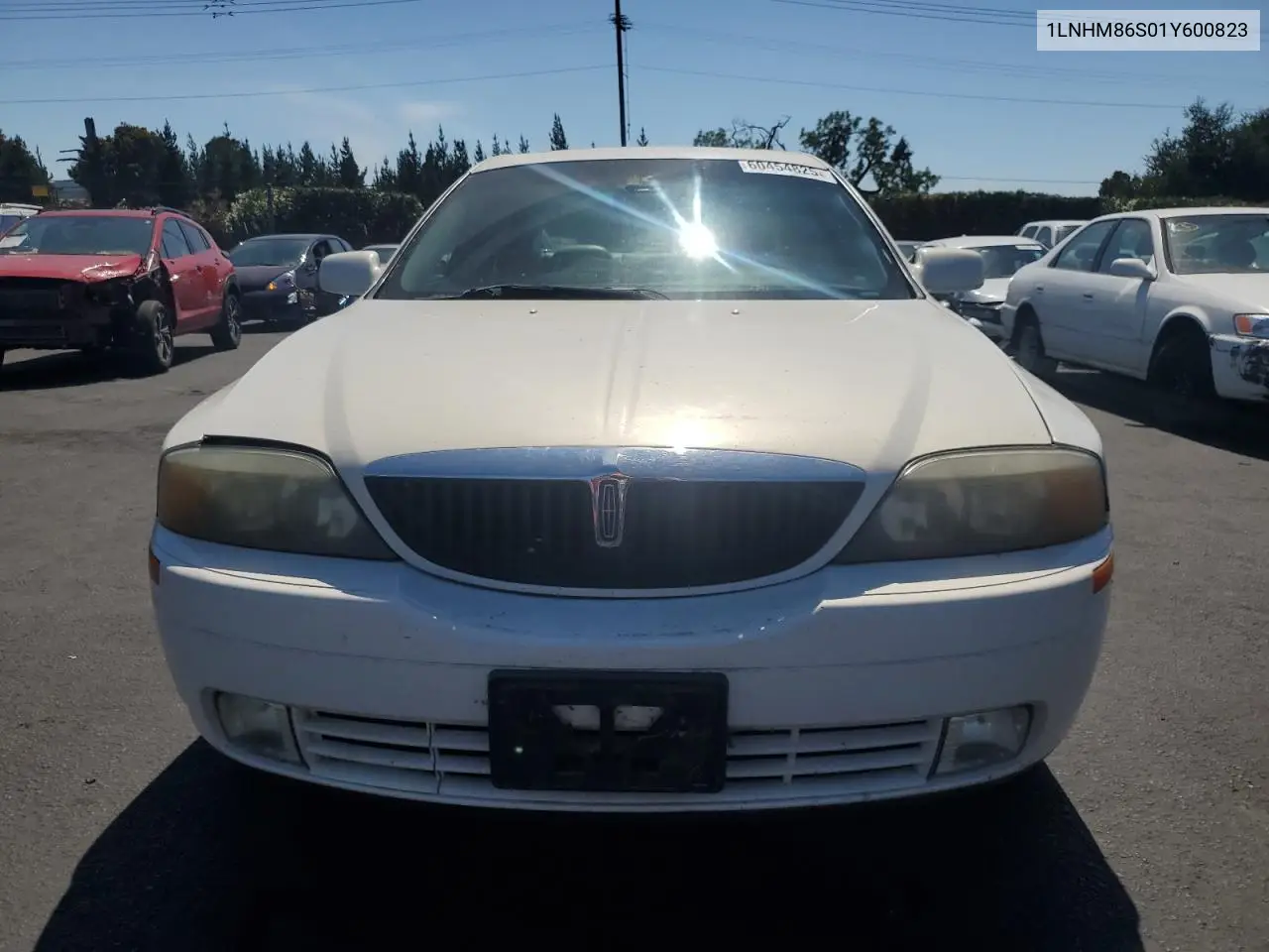 2001 Lincoln Ls VIN: 1LNHM86S01Y600823 Lot: 60454825