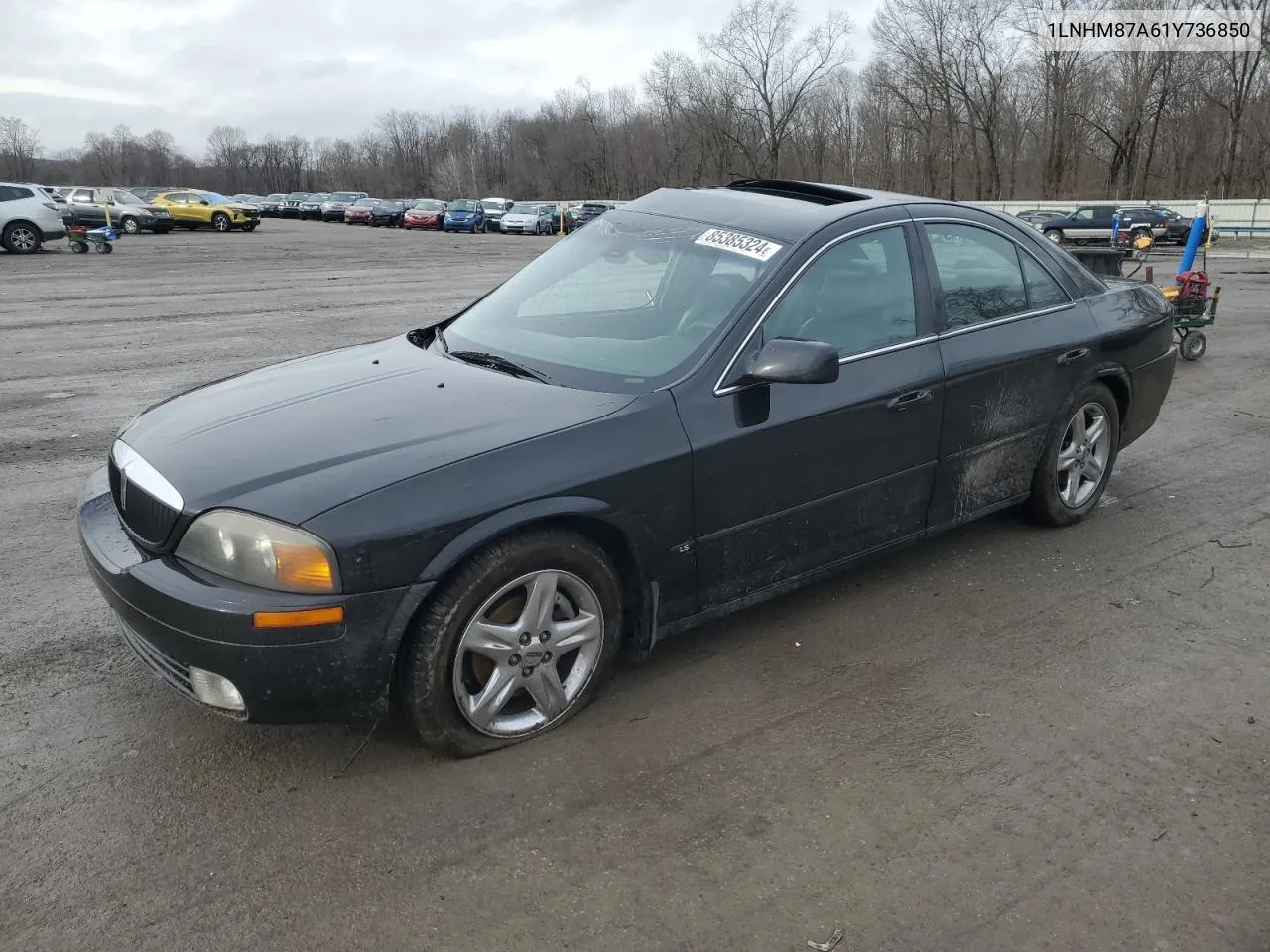 2001 Lincoln Ls VIN: 1LNHM87A61Y736850 Lot: 86742704