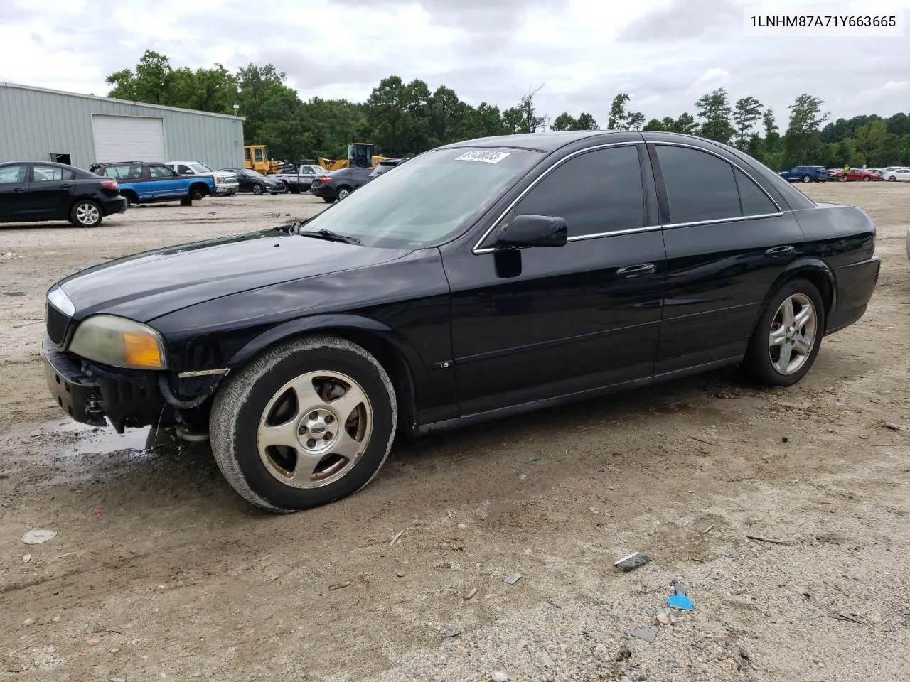 2001 Lincoln Ls VIN: 1LNHM87A71Y663665 Lot: 89070955