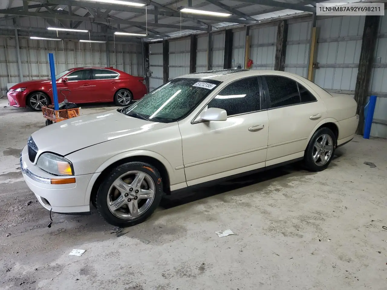 2002 Lincoln Ls VIN: 1LNHM87A92Y698211 Lot: 51212155