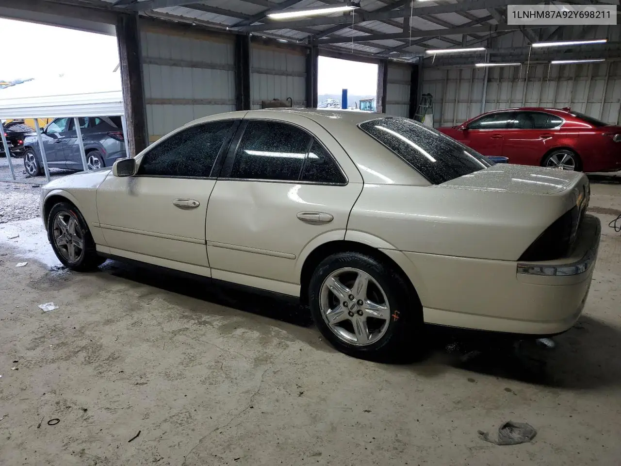 2002 Lincoln Ls VIN: 1LNHM87A92Y698211 Lot: 51212155