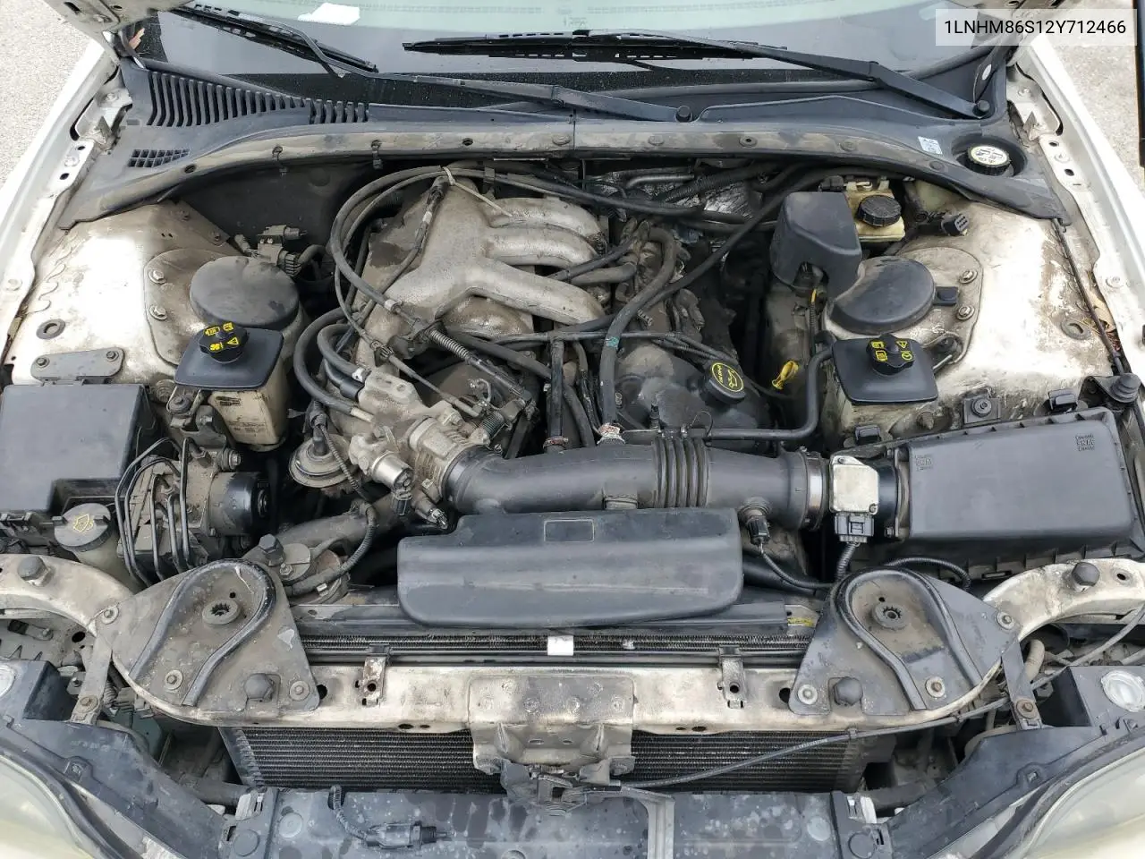 2002 Lincoln Ls VIN: 1LNHM86S12Y712466 Lot: 54281505