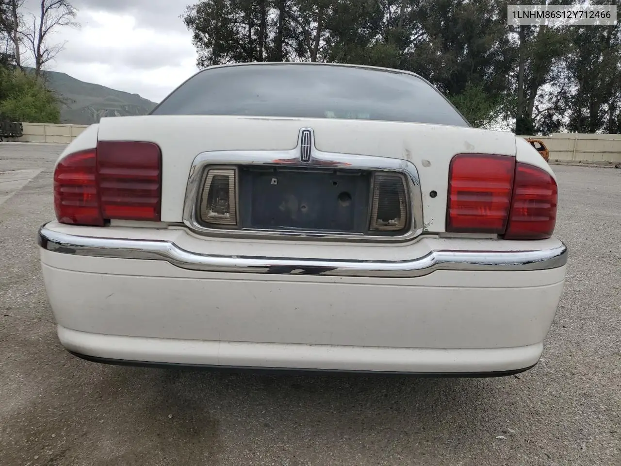 2002 Lincoln Ls VIN: 1LNHM86S12Y712466 Lot: 54281505
