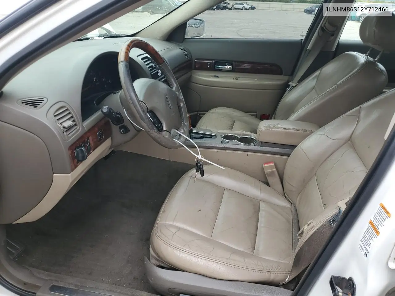 2002 Lincoln Ls VIN: 1LNHM86S12Y712466 Lot: 54281505