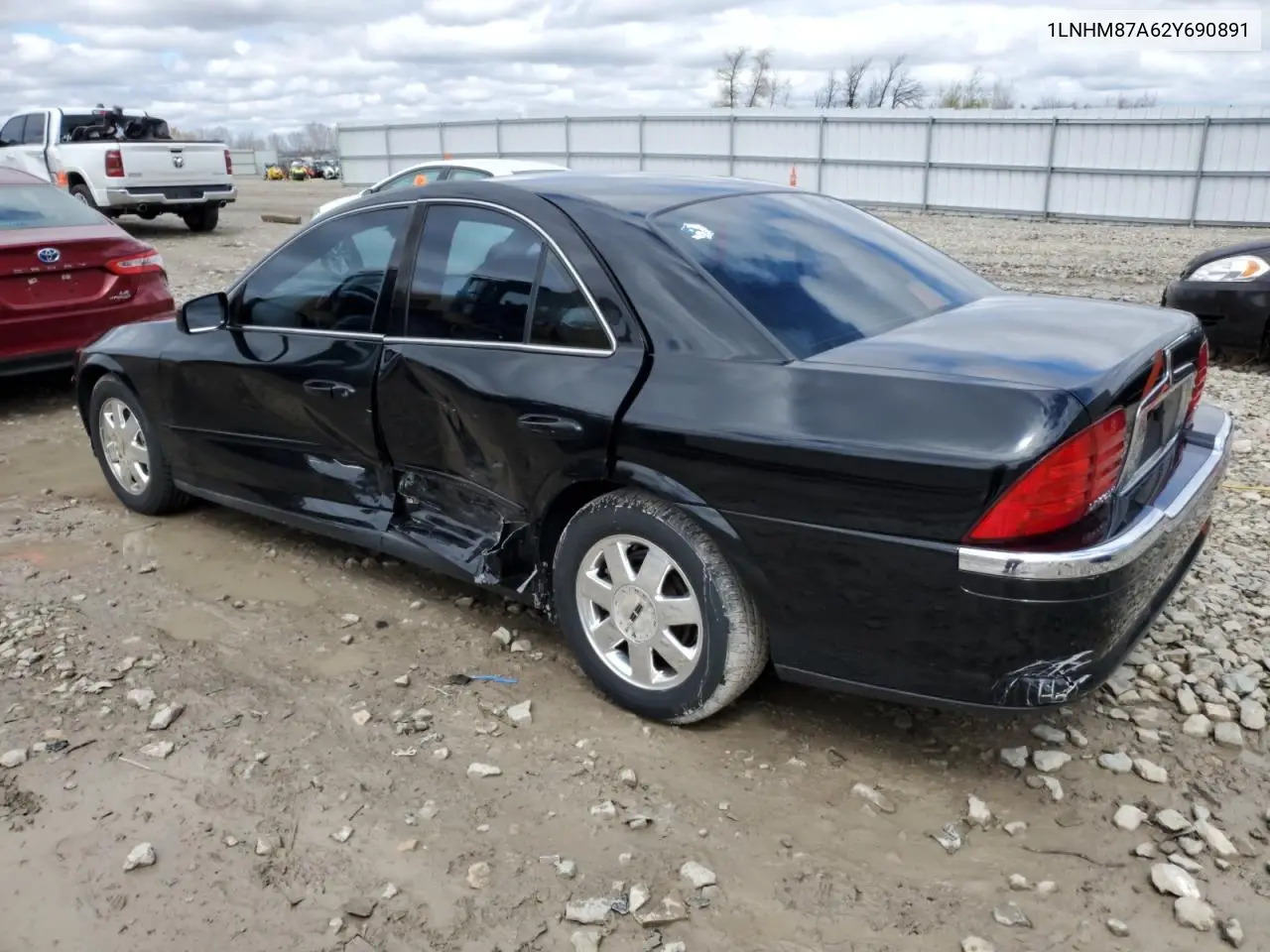 2002 Lincoln Ls VIN: 1LNHM87A62Y690891 Lot: 55143775