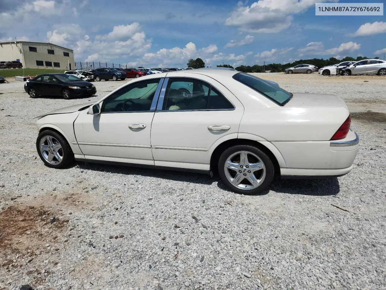 2002 Lincoln Ls VIN: 1LNHM87A72Y676692 Lot: 59714115
