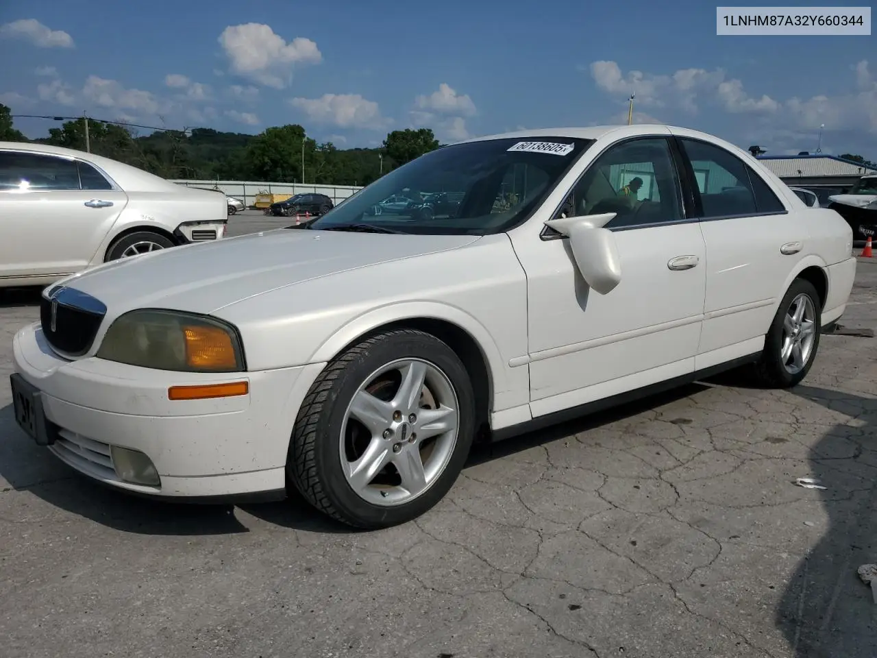 2002 Lincoln Ls VIN: 1LNHM87A32Y660344 Lot: 60138605