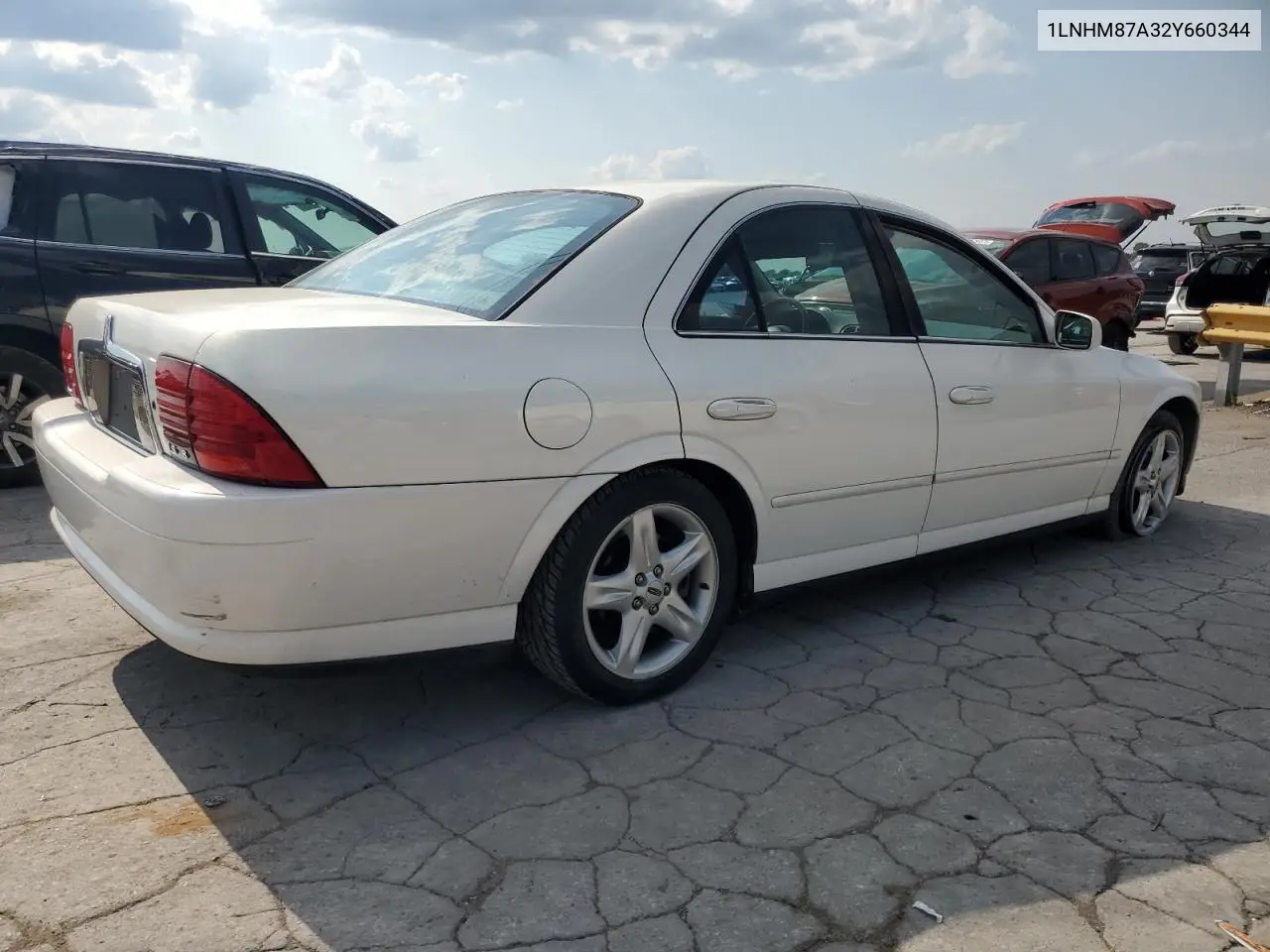 2002 Lincoln Ls VIN: 1LNHM87A32Y660344 Lot: 60138605