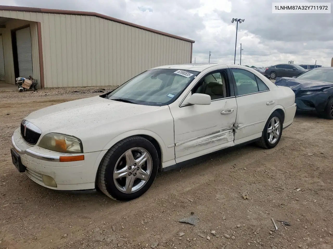 2002 Lincoln Ls VIN: 1LNHM87A32Y711972 Lot: 62890535