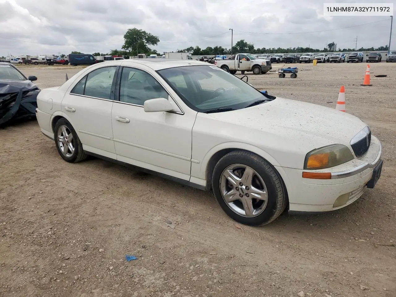2002 Lincoln Ls VIN: 1LNHM87A32Y711972 Lot: 62890535