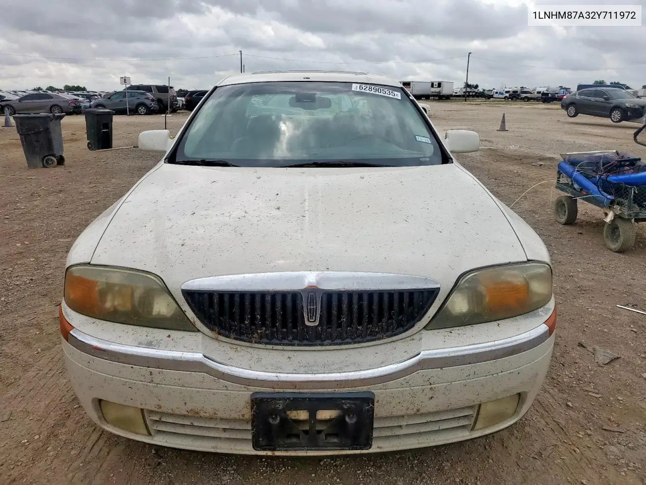 2002 Lincoln Ls VIN: 1LNHM87A32Y711972 Lot: 62890535