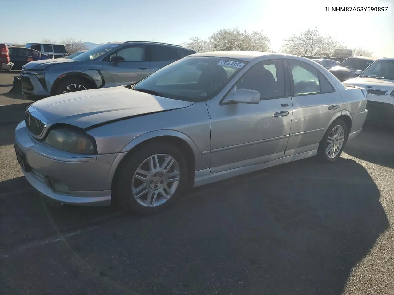 2003 Lincoln Ls VIN: 1LNHM87A53Y690897 Lot: 43924025