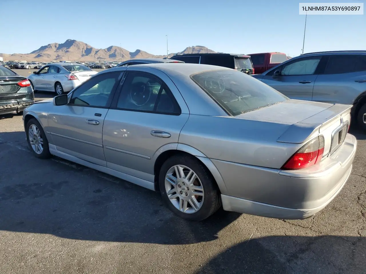 2003 Lincoln Ls VIN: 1LNHM87A53Y690897 Lot: 43924025