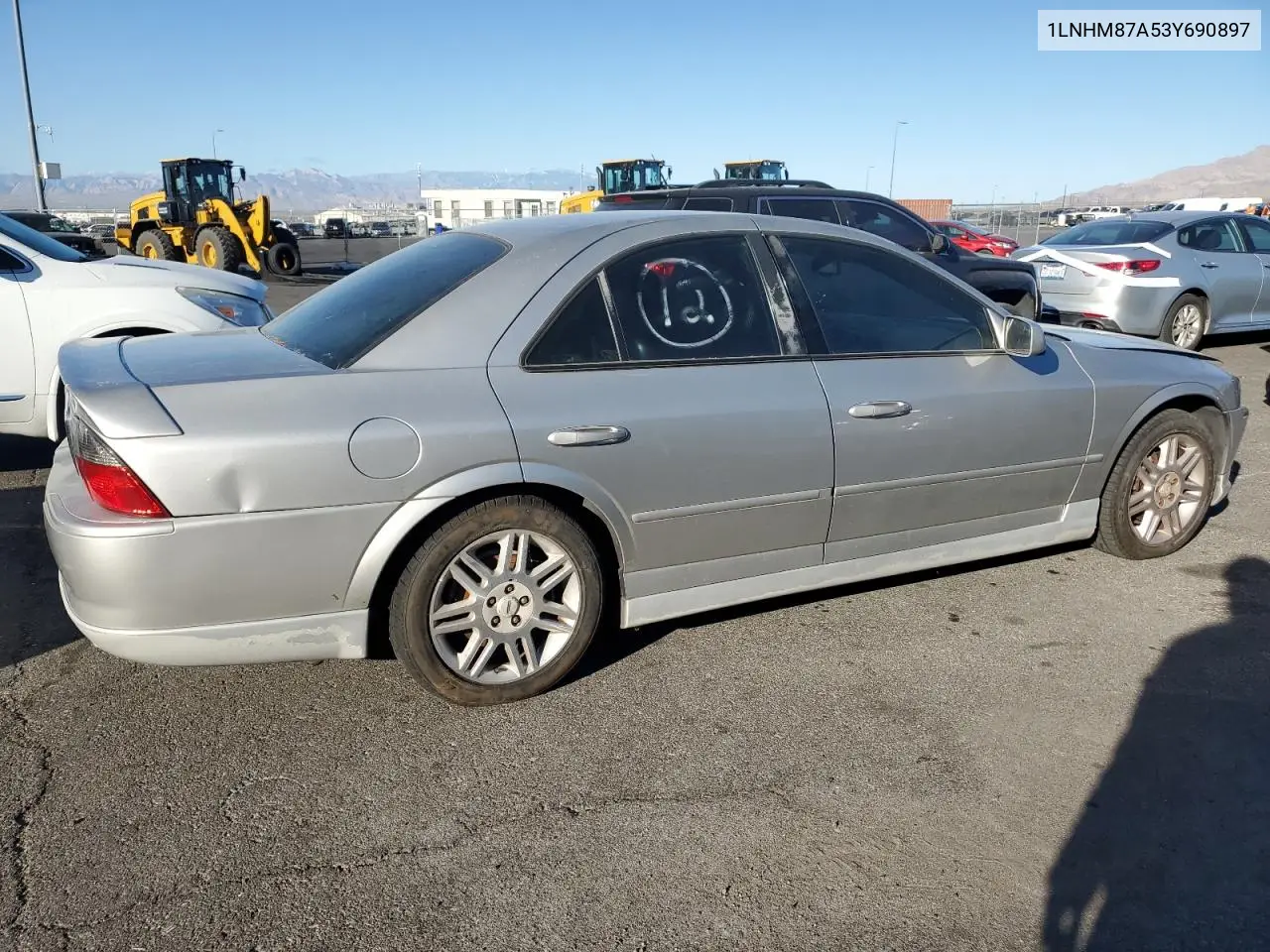 2003 Lincoln Ls VIN: 1LNHM87A53Y690897 Lot: 43924025