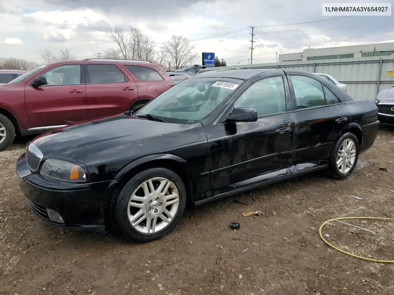 2003 Lincoln Ls VIN: 1LNHM87A63Y654927 Lot: 50819585