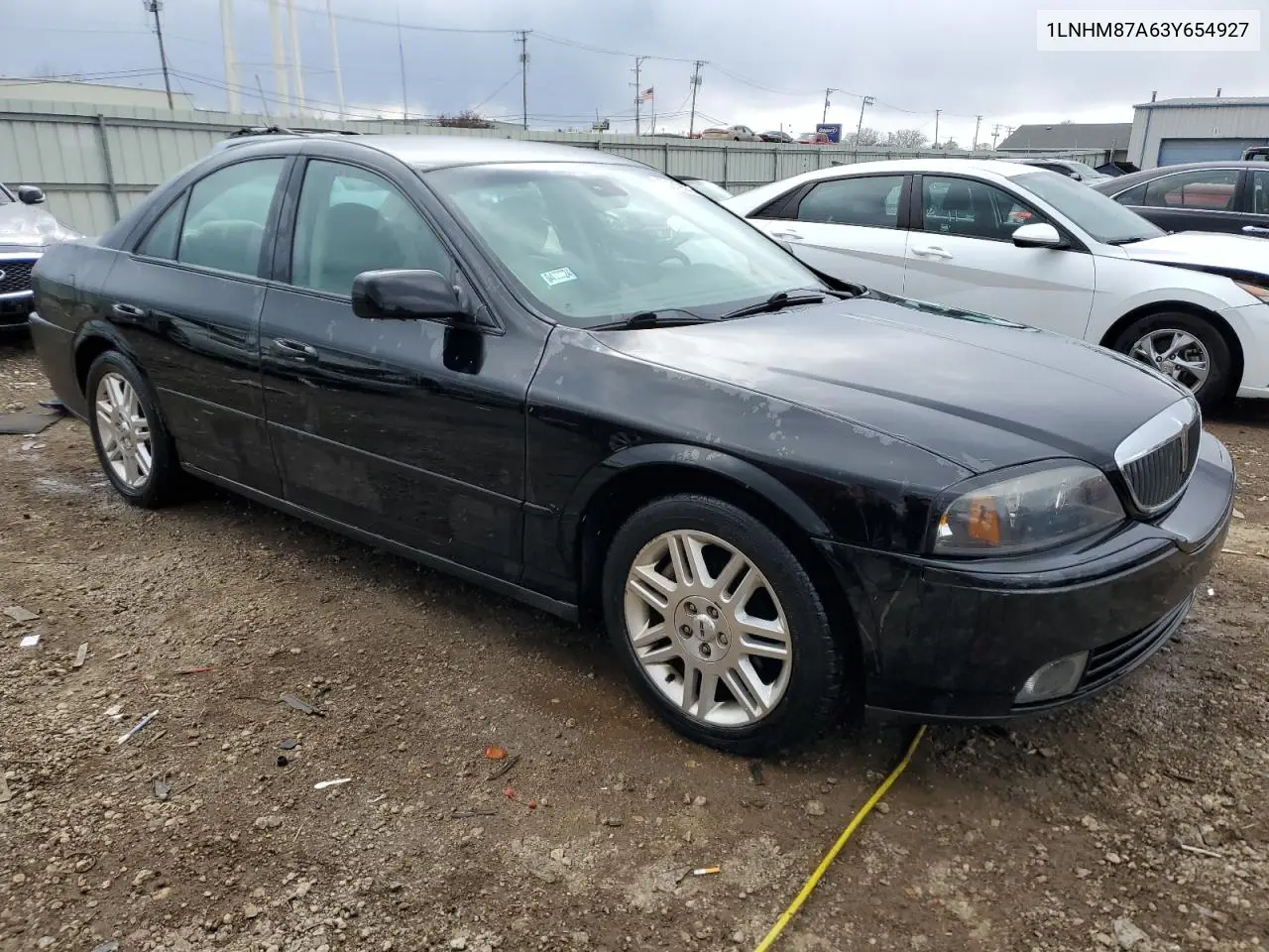 2003 Lincoln Ls VIN: 1LNHM87A63Y654927 Lot: 50819585